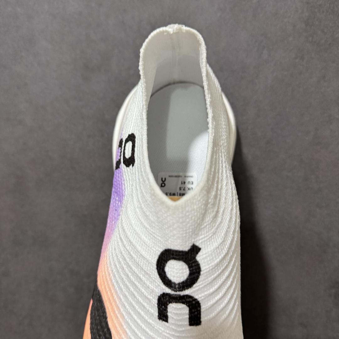 图片[6]-【PZ纯原】On昂跑Cloudboom Strike LS 袜子鞋跑鞋 纯原版本 特别推荐 做工版型材质非常到位 原数据开发纸版楦型 采用人体工程超薄透气网织布鞋面材质 搭镂空CloudTec®️科技泡棉缓震(4.5cm厘米)加厚中底 外置耐磨防滑橡胶底片 好看好穿 尺码：​36-45 无半码 ​-选品中心