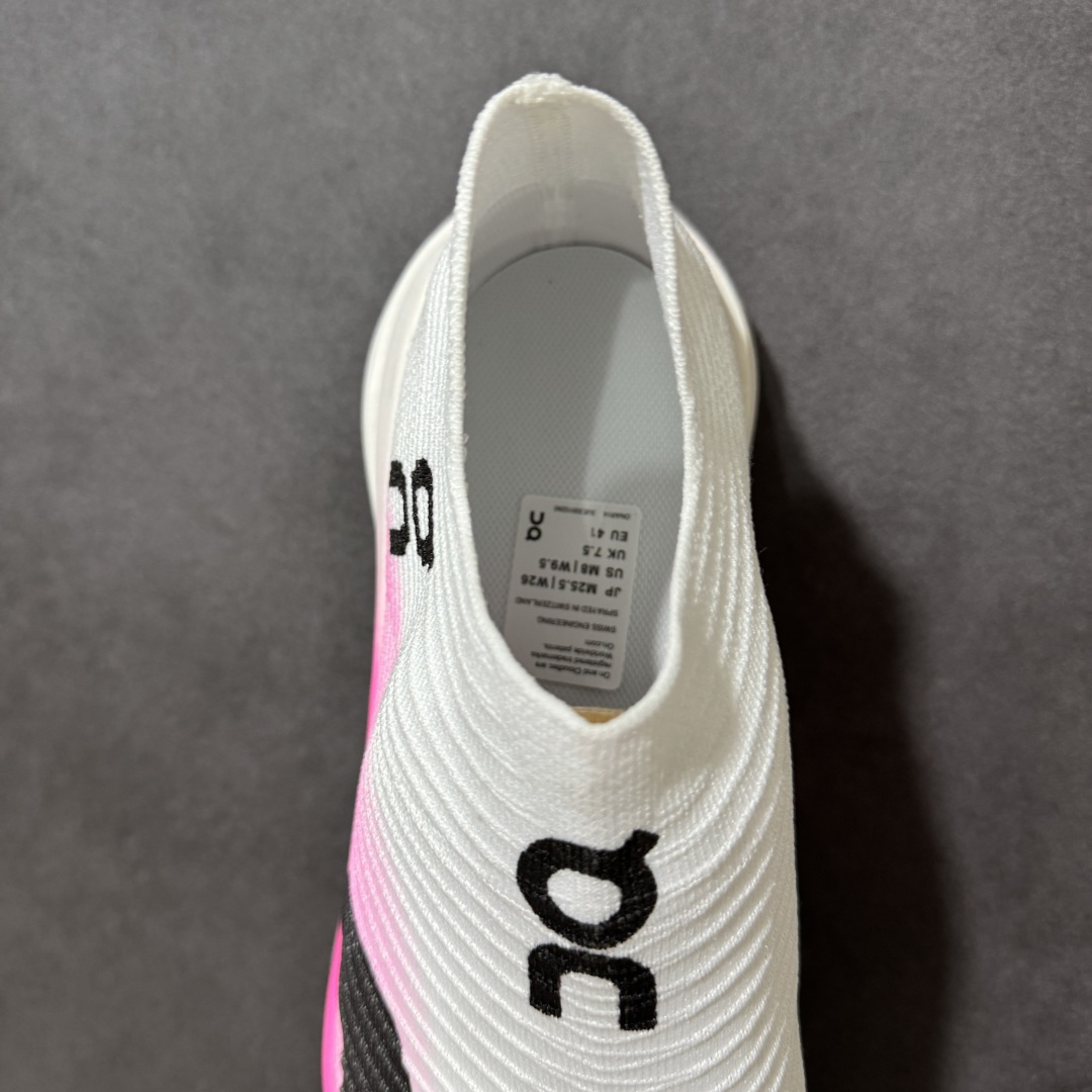 图片[6]-【PZ纯原】On昂跑Cloudboom Strike LS 袜子鞋跑鞋 纯原版本 特别推荐 做工版型材质非常到位 原数据开发纸版楦型 采用人体工程超薄透气网织布鞋面材质 搭镂空CloudTec®️科技泡棉缓震(4.5cm厘米)加厚中底 外置耐磨防滑橡胶底片 好看好穿 尺码：​36-45 无半码 ​-选品中心