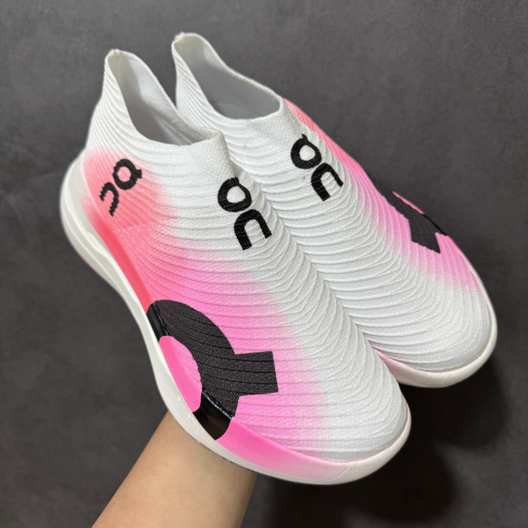 【PZ纯原】On昂跑Cloudboom Strike LS 袜子鞋跑鞋 纯原版本 特别推荐 做工版型材质非常到位 原数据开发纸版楦型 采用人体工程超薄透气网织布鞋面材质 搭镂空CloudTec®️科技泡棉缓震(4.5cm厘米)加厚中底 外置耐磨防滑橡胶底片 好看好穿 尺码：​36-45 无半码 ​-选品中心