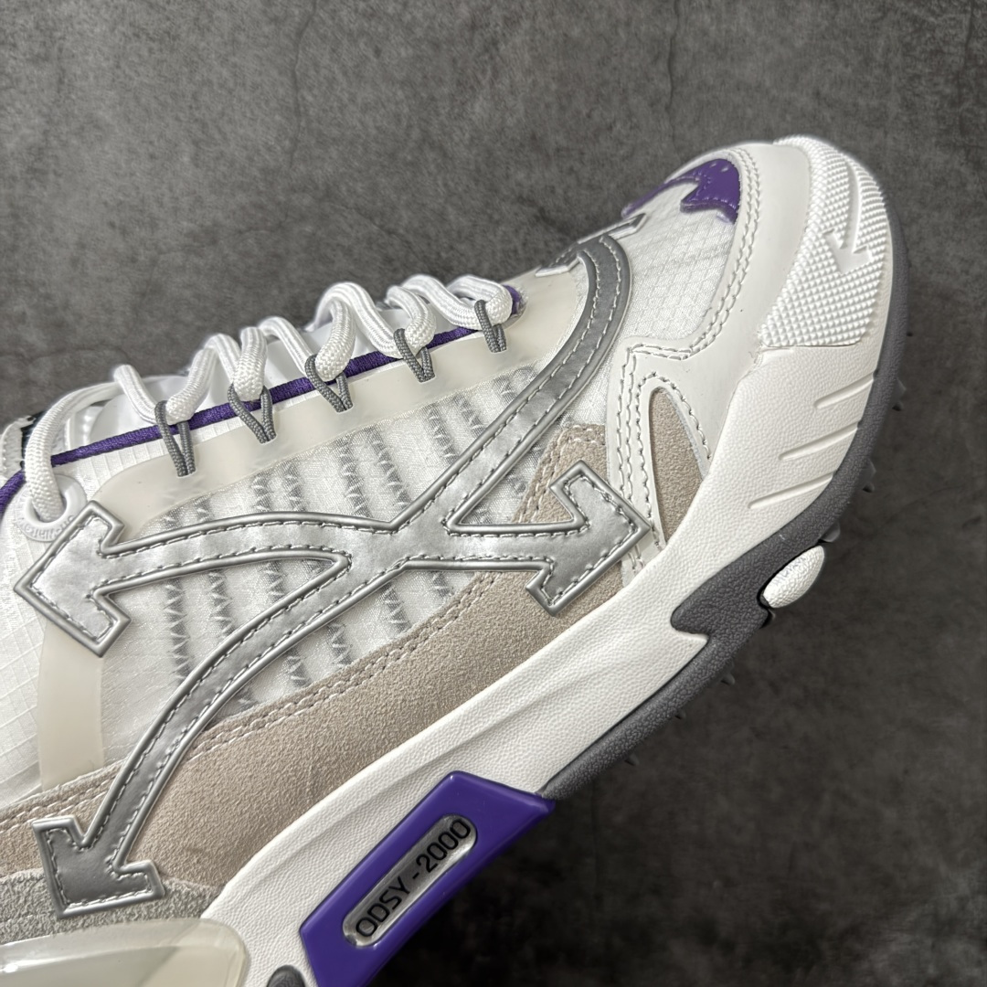 图片[6]-【YH版本】OFF-WHITE-ODSY-2000 OW圆头系带 耐磨 低班 生活休闲鞋 该鞋款的外观设计走在时尚前沿 简约休闲的风格适合日常穿搭 其独特的风格款式构成了品牌身份重要的一部分 尺码：36-37-38-39-40-41-42-43-44-45-46-47-选品中心