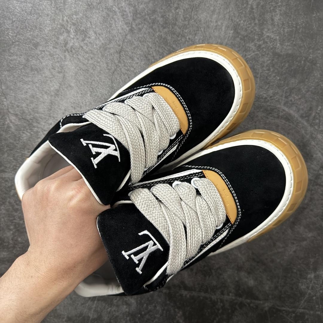 LV 路易威登LOUIS VUITTON Tilted Low Sneakers 倾斜系列低帮复古休闲运