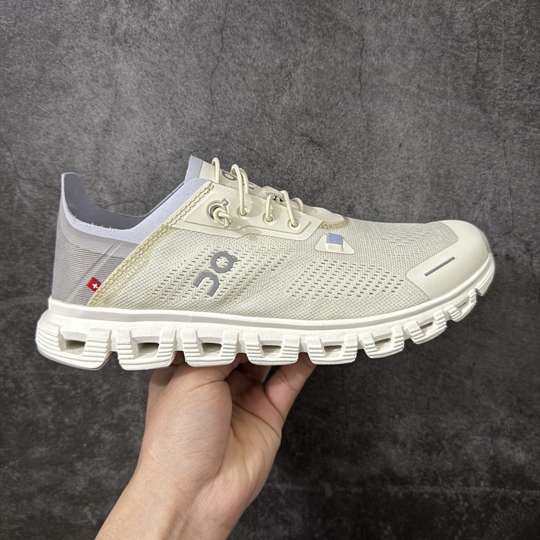 【PE版本】来自瑞士运动品牌-昂跑ON Running Cloud6 Coast Low克劳德6代海岸系列低帮轻量舒适多功能休闲。 ON昂跑2025春夏新品Cloud 6以颠覆性科技重塑日常运动体验，Zero-Gravity环保泡棉中底实现「棉花糖脚感」，Speedboard速度板带来「海浪推背」般的推进力。升级版Cloud 6Coast可踩跟设计，Cloud6Waterproof防水版本与形成「三叉戟矩阵」，从健身房到实现「一鞋三穿」。鞋面采用100%再生聚酯纤维，可回收材料占比达24%，以280克超轻量设计重新定义「可持续时尚」。 尺码： 36 36.5 37 38 38.5 39 440 40.5 41 42 42.5 43 44 44.5 45-选品中心