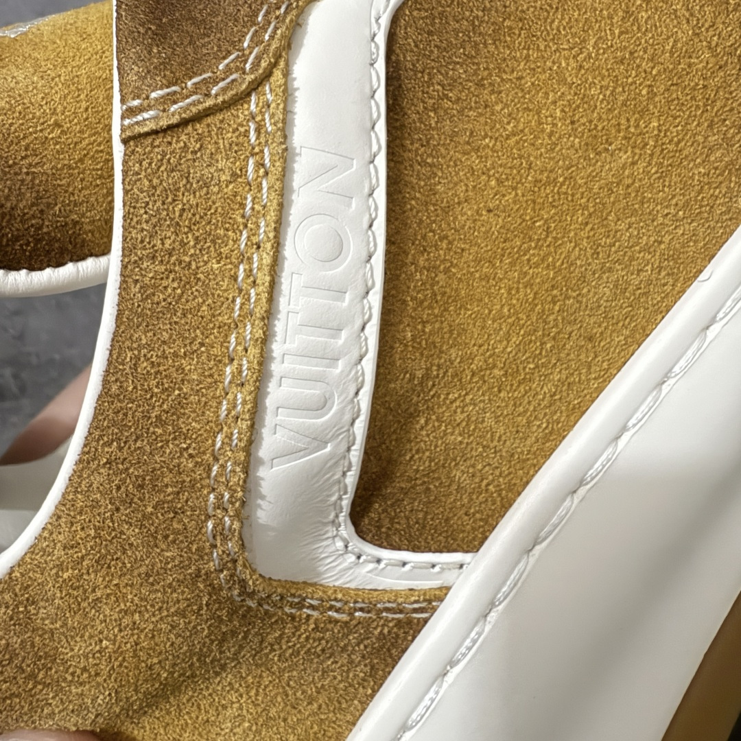 图片[5]-【专柜版/海淘代购】 LV 路易威登LOUIS VUITTON Tilted Low Sneakers 倾斜系列低帮复古休闲运动文化百搭板鞋 2026早春款板鞋 饼干鞋 市场最顶天花板 礼盒包装 正确细节 原鞋原材料1：1打造 完美版型做工 欢迎对比市场任何品质的货品 广东原产 升级原楦型开发纸版 包装说明书防尘布袋物件(附送官方快递加固牛皮纸外盒!!)#采用Monogram 丹宁布鞋面材质#鞋垫嵌入软脚感EVA物料#后跟耐弯折滴塑支撑片#全新开发TPR光泽组合隔色鞋底❗ 尺码：39 40 41 42 43 44 45-选品中心