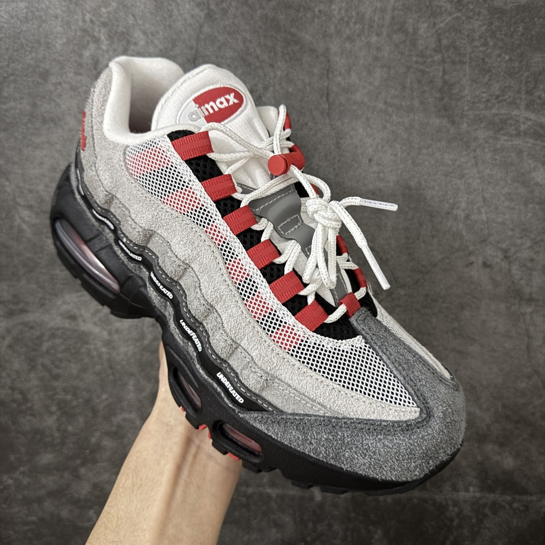 图片[3]-【GX纯原】UNDEFEATED x Nike Air Max 95 OG Big Bubble 黑灰红 货号：IB4523-003 外贸顶级专供 区别先行版 全部配色原鞋原尺码开发生产 极致还原 全部原厂材料一比一打造 一眼ZP既视感 欢迎对比市场版本 尺码：40 40.5 41 42 42.5 43 44 44.5 45 46 46.5 47.5 48 48.5-选品中心