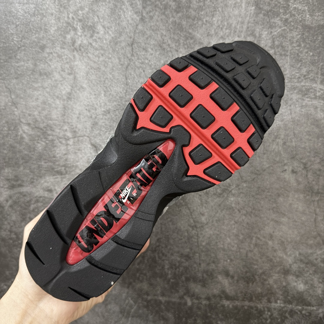 图片[9]-【GX纯原】UNDEFEATED x Nike Air Max 95 OG Big Bubble 黑灰红 货号：IB4523-003 外贸顶级专供 区别先行版 全部配色原鞋原尺码开发生产 极致还原 全部原厂材料一比一打造 一眼ZP既视感 欢迎对比市场版本 尺码：40 40.5 41 42 42.5 43 44 44.5 45 46 46.5 47.5 48 48.5-选品中心