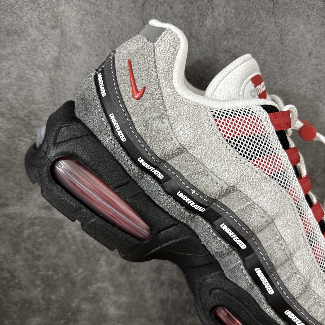 图片[7]-【GX纯原】UNDEFEATED x Nike Air Max 95 OG Big Bubble 黑灰红 货号：IB4523-003 外贸顶级专供 区别先行版 全部配色原鞋原尺码开发生产 极致还原 全部原厂材料一比一打造 一眼ZP既视感 欢迎对比市场版本 尺码：40 40.5 41 42 42.5 43 44 44.5 45 46 46.5 47.5 48 48.5-选品中心