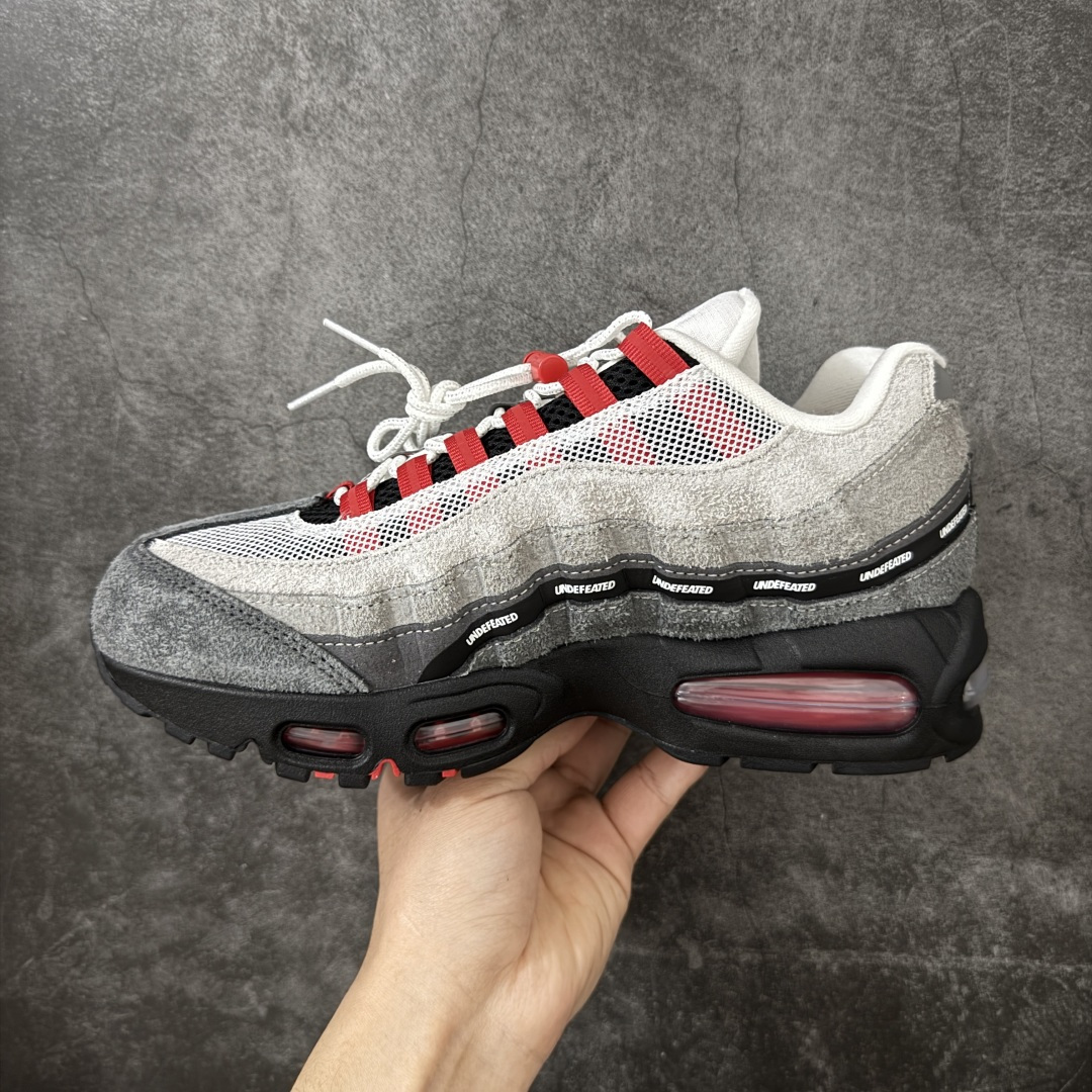 图片[2]-【GX纯原】UNDEFEATED x Nike Air Max 95 OG Big Bubble 黑灰红 货号：IB4523-003 外贸顶级专供 区别先行版 全部配色原鞋原尺码开发生产 极致还原 全部原厂材料一比一打造 一眼ZP既视感 欢迎对比市场版本 尺码：40 40.5 41 42 42.5 43 44 44.5 45 46 46.5 47.5 48 48.5-选品中心