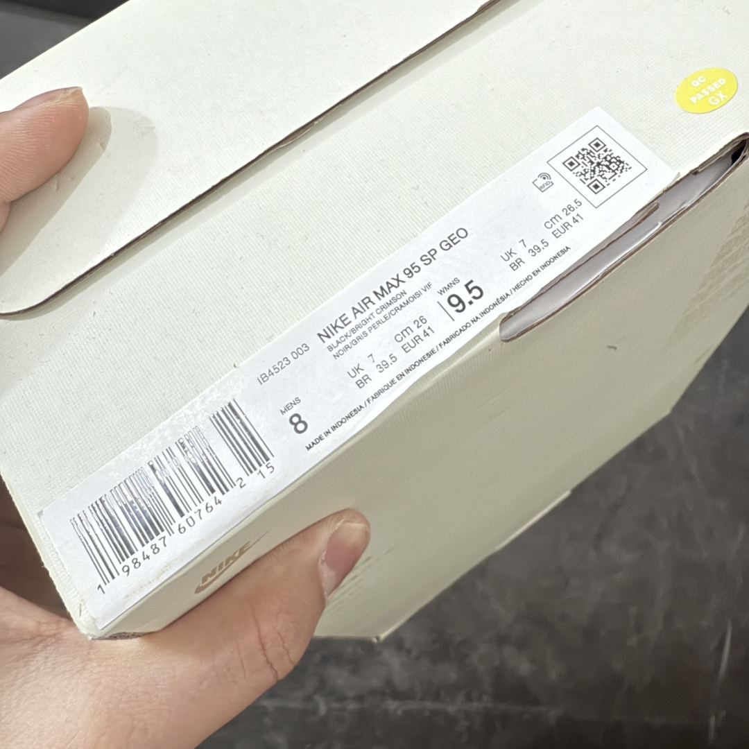 图片[11]-【GX纯原】UNDEFEATED x Nike Air Max 95 OG Big Bubble 黑灰红 货号：IB4523-003 外贸顶级专供 区别先行版 全部配色原鞋原尺码开发生产 极致还原 全部原厂材料一比一打造 一眼ZP既视感 欢迎对比市场版本 尺码：40 40.5 41 42 42.5 43 44 44.5 45 46 46.5 47.5 48 48.5-选品中心