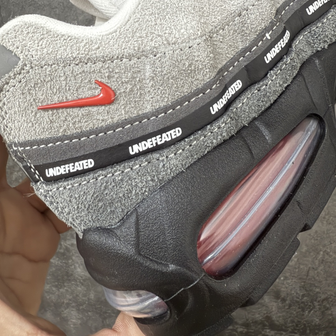 图片[3]-【GX纯原】UNDEFEATED x Nike Air Max 95 OG Big Bubble 黑灰红 货号：IB4523-003 外贸顶级专供 区别先行版 全部配色原鞋原尺码开发生产 极致还原 全部原厂材料一比一打造 一眼ZP既视感 欢迎对比市场版本 尺码：40 40.5 41 42 42.5 43 44 44.5 45 46 46.5 47.5 48 48.5-选品中心