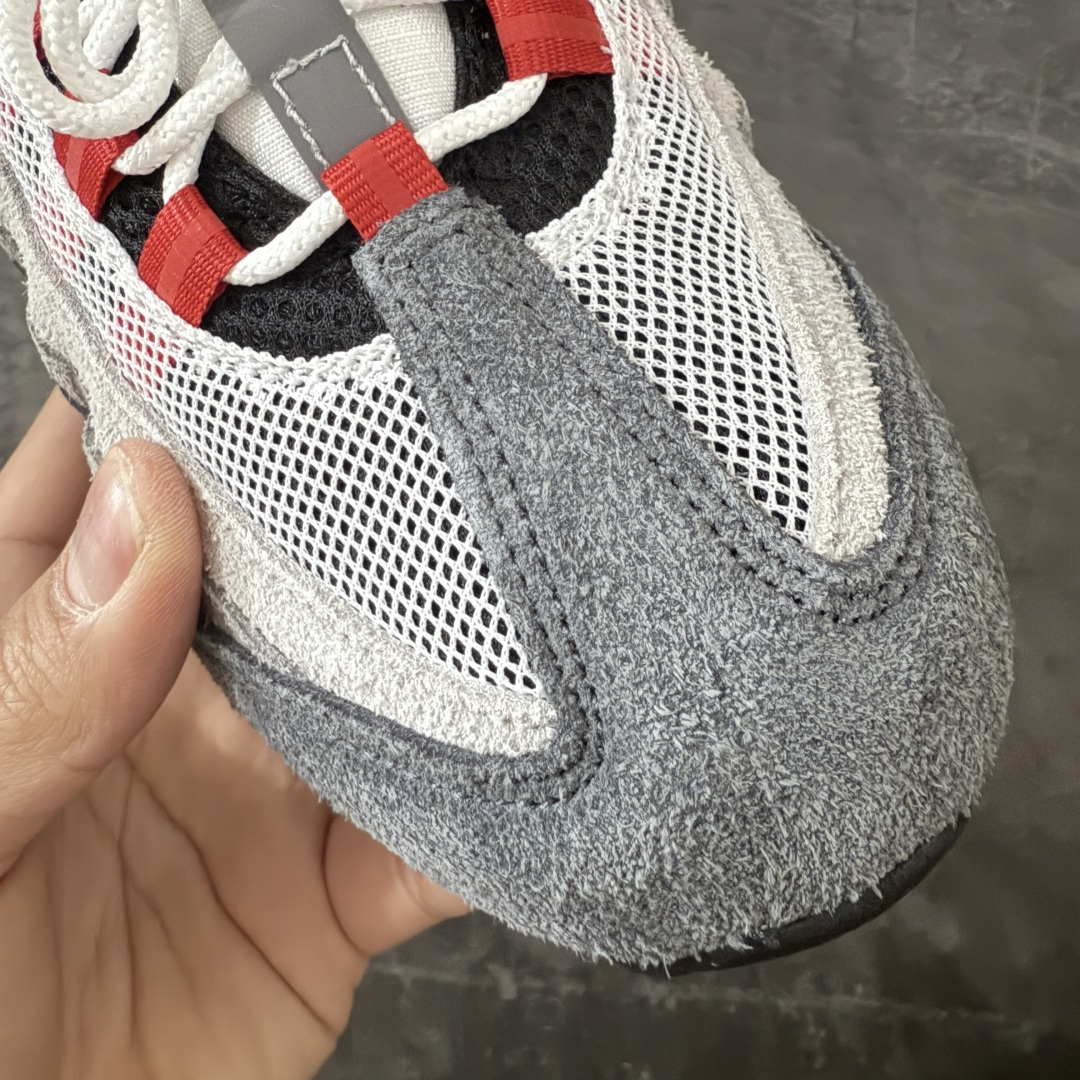 图片[5]-【GX纯原】UNDEFEATED x Nike Air Max 95 OG Big Bubble 黑灰红 货号：IB4523-003 外贸顶级专供 区别先行版 全部配色原鞋原尺码开发生产 极致还原 全部原厂材料一比一打造 一眼ZP既视感 欢迎对比市场版本 尺码：40 40.5 41 42 42.5 43 44 44.5 45 46 46.5 47.5 48 48.5-选品中心