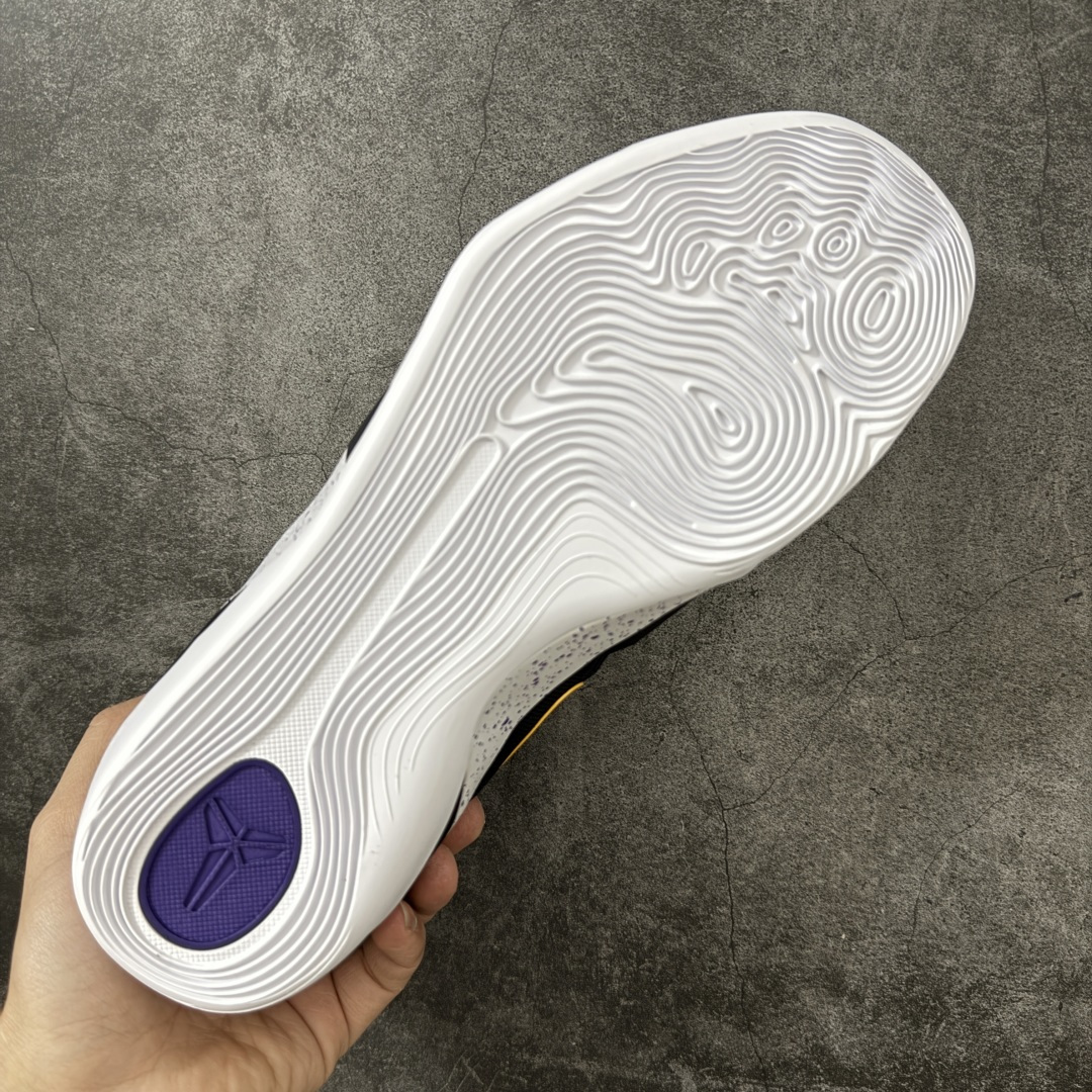 图片[9]-【GX绿x版本】Nike Kobe 9 Elite Low Protro 耐克 科比9代 低帮 黑白黄 IH1401-002 完美复刻公司货 React科技鞋垫加持 实战配置直接拉满 原楦纸板开发 鞋身流线型、后跟塑形 区分土肥圆 原厂针织鞋面一针一线匹配原版 全身鞋材卡料色独家定制 唯一万针立体刺绣SWOOSH 真实底模最大50.5 实战利器 专供海外市场 独立原厂模具 首批不拼图大几率过验 亲测已过 支持各种高强度实战 无需担心 补货周期极长 脚宽建议买大半码 科比系列前掌偏窄 支持七天无理由退换 尺码： 40 40.5 41 42 42.5 43 44 44.5 45 46 47.5 48.5-选品中心