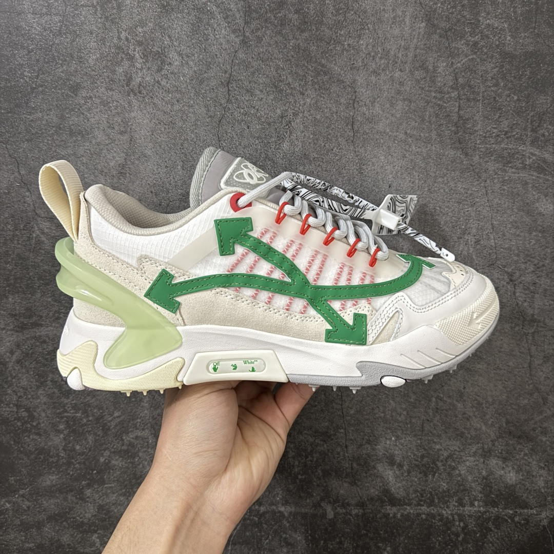 【YH版本】OFF-WHITE-ODSY-2000 OW圆头系带 耐磨 低班 生活休闲鞋 该鞋款的外观设计走在时尚前沿 简约休闲的风格适合日常穿搭 其独特的风格款式构成了品牌身份重要的一部分 尺码:36-37-38-39-40-41-42-43-44-45-46-47-选品中心