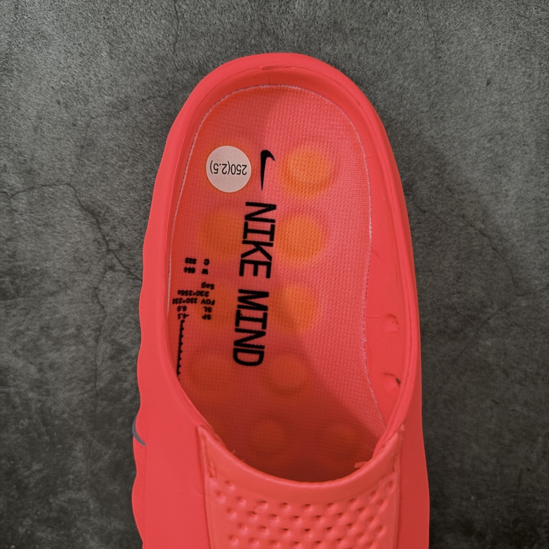 图片[8]-【W1纯原】NK Mind 001 Sail 黑科技足底按摩舒适贴合训练鞋 红色HQ4307-003 顶级版本 正确细节 1：1标配组合底 MD软底 渐变雾面大底 超高清洁度 按摩功能效果同步原版 区别市场通货 Mind 001 从神经科学中汲取灵感，打造出一款不仅外观独特，更能为穿着者带来别样感知体验的球鞋，此次新作将继续延续此核心方向。历时十年打磨的 Mind 系列，承载着 Nike 对未来鞋款的愿景呈现。系列中的每双鞋，外底均由 22 个独立泡沫结节构成，旨在模拟赤足般的体验。这些结节N通过与足底感官感受器的相互作用，从而促进人体的自然步态。 尺码：36-47.5=36 37.5 38.5 40 41 42.5 44 45 46 47.5 48和官网一样偏小一码-选品中心
