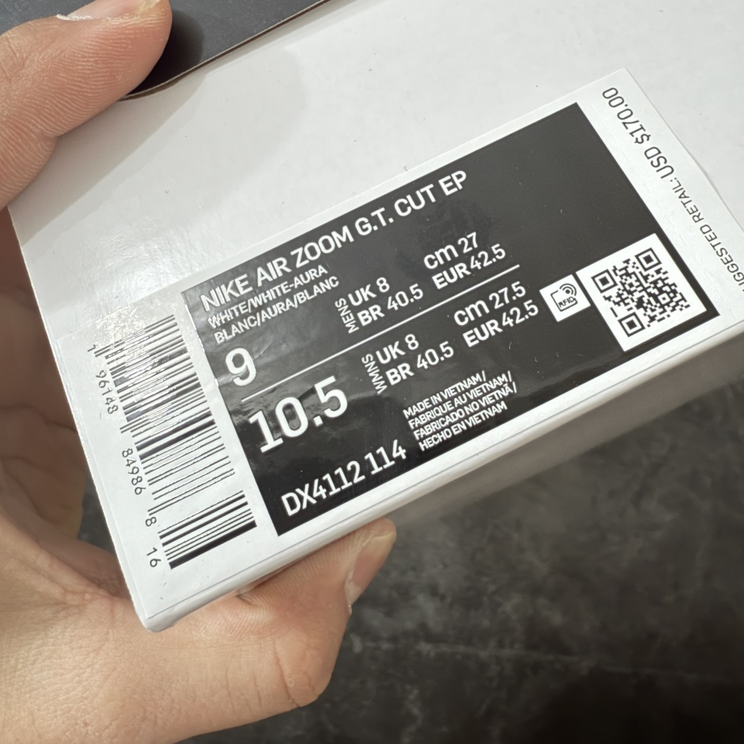 图片[12]-【Star版】 Nike Air Zoom G.T.Cut1圆头 低帮 篮球鞋 GT1 白蓝红色 DX4112-114 行业巅峰之作 全新版本 市场天花板 原鞋购入开发 原数据升级打造 光气垫就是市场独一无二的！ 版型，细节，材质，全部最大还原公司货的味道！ 顶级品质 鞋型 细节清洁度各方面把控到位 气压充足 正确大底 防滑抗扭 支持任何场景实战 市场实战系列第一梯队产品‼️ 尺码：40 40.5 41 42 42.5 43 44 44.5 45 45.5 46 47.5 48.5-选品中心