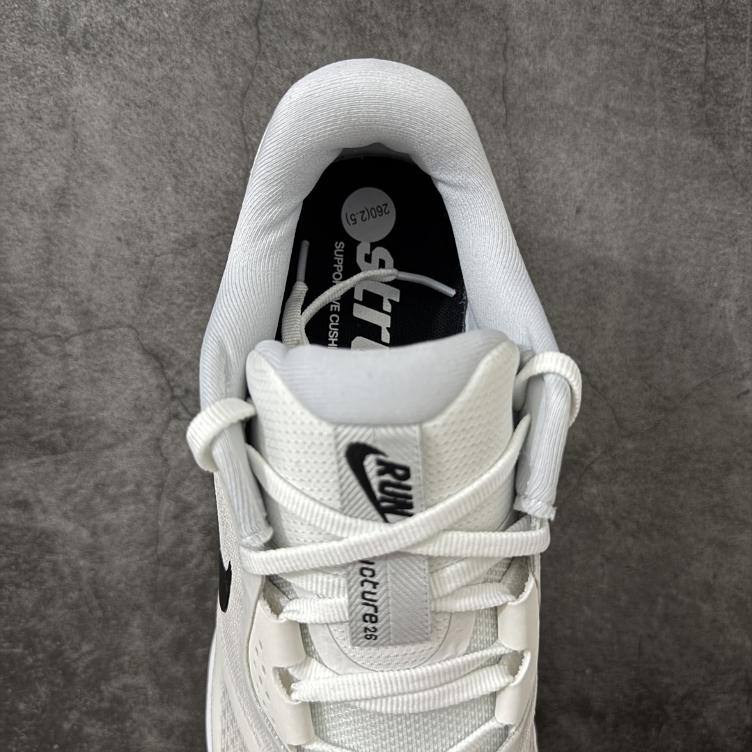 图片[8]-【XE纯原】Nike Air Zoom Structure 26 登月26代超级飞马系列马拉松跑步鞋 HJ1102-100 平台专供 充正品质 之前未流通市场版本 内里嵌入定型海绵 中底搭载前Zoom+全掌React配置 全部原鞋开发打造 所有细节全部同步原版 全新一代拥有 Zoom Air 一如既往的稳定感和流畅感 鞋面采用工程网眼设计 为特定高热区域营造出色透气性 进一步增加鞋面的穿孔数量 让足部能够快速散热 中足搭配 Flywire 飞线 在高速运动时营造舒适稳定的贴合感 内置Zoon气垫加持 动力十足！ 尺码： 39 40 40.5 41 42 42.5 43 44 44.5 45 46-选品中心