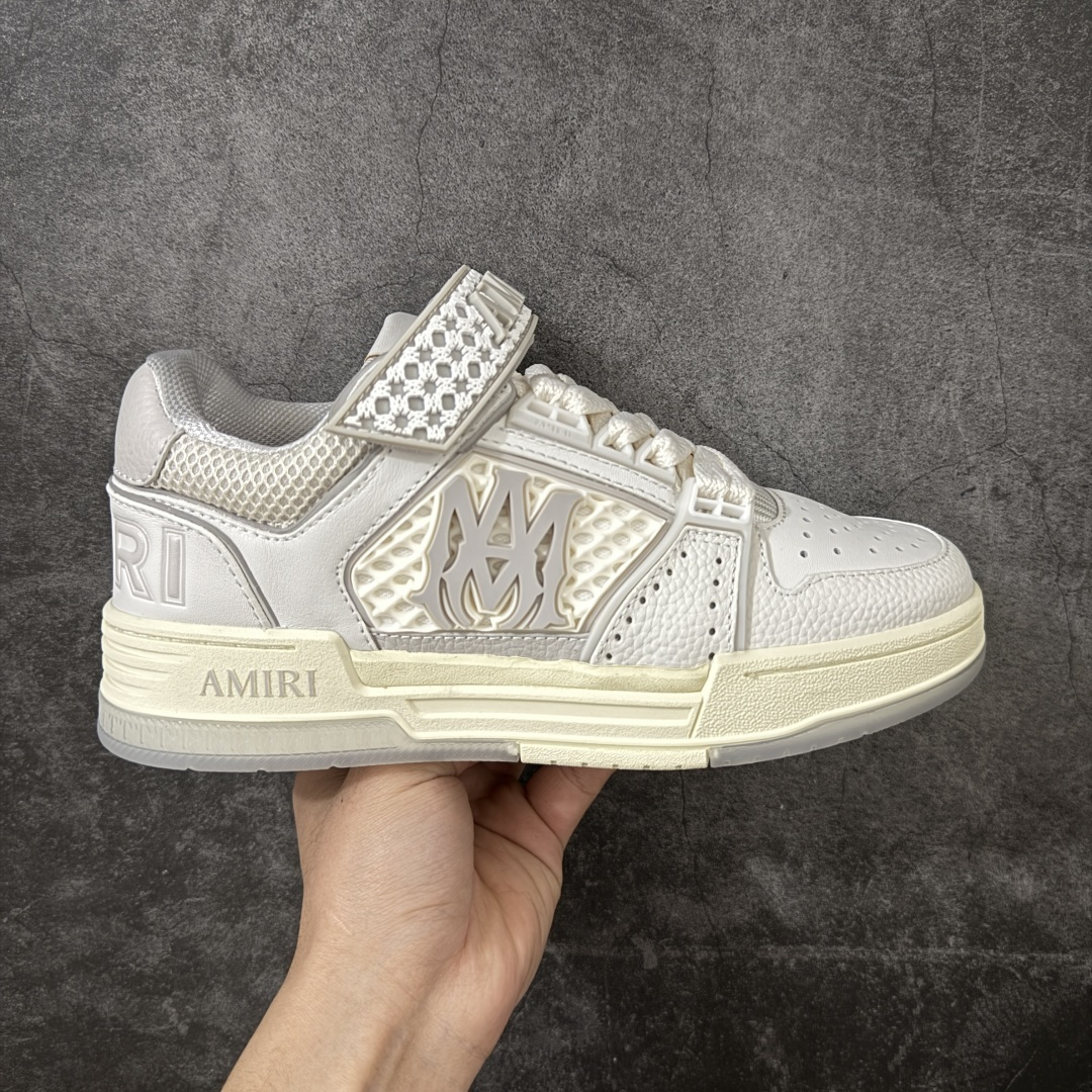 【佛山超A版】AMIRI 埃米尔 MA Skyline系列 复古 厚底 魔术贴 情侣款 休闲运动板鞋 全新MA Skyline系列,立体MA QUAD点缀,采用双色橡胶鞋底搭配质感皮革鞋面,闭合方式采用魔术贴+鞋带,个性复古篮球风格 ▪️面料: 原版定制进口头层牛皮 ▪️内里: 原版定制透气网里 ▪️大底: 原版开模防滑橡胶材质 ▪️底厚: 4CM ▪️尺码: 男款39-46-选品中心