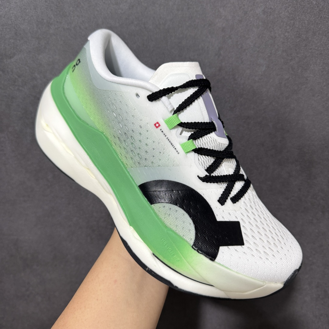 图片[3]-【PZ纯原】On昂跑 Cloudboom Max 系列舒适时尚透气支撑马拉松跑步鞋 纯原版本 做工版型材质非常到位 升级原楦原纸版开发版型 采用半透明轻量化纱网热熔面料材质 搭载双层Helion™泡棉中底 外置耐磨防滑橡胶底片❗️ 采用人体工程超薄透气网织布鞋面材质 搭镂空CloudTec®️科技泡棉缓震(4.5cm厘米)加厚中底 外置耐磨防滑橡胶底片 好看好穿 尺码：​36-45 无半码 ​-选品中心