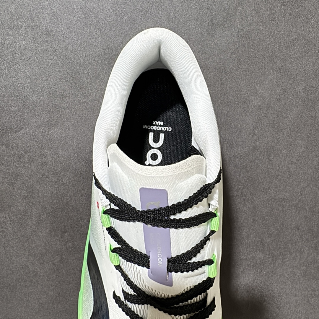图片[6]-【PZ纯原】On昂跑 Cloudboom Max 系列舒适时尚透气支撑马拉松跑步鞋 纯原版本 做工版型材质非常到位 升级原楦原纸版开发版型 采用半透明轻量化纱网热熔面料材质 搭载双层Helion™泡棉中底 外置耐磨防滑橡胶底片❗️ 采用人体工程超薄透气网织布鞋面材质 搭镂空CloudTec®️科技泡棉缓震(4.5cm厘米)加厚中底 外置耐磨防滑橡胶底片 好看好穿 尺码：​36-45 无半码 ​-选品中心