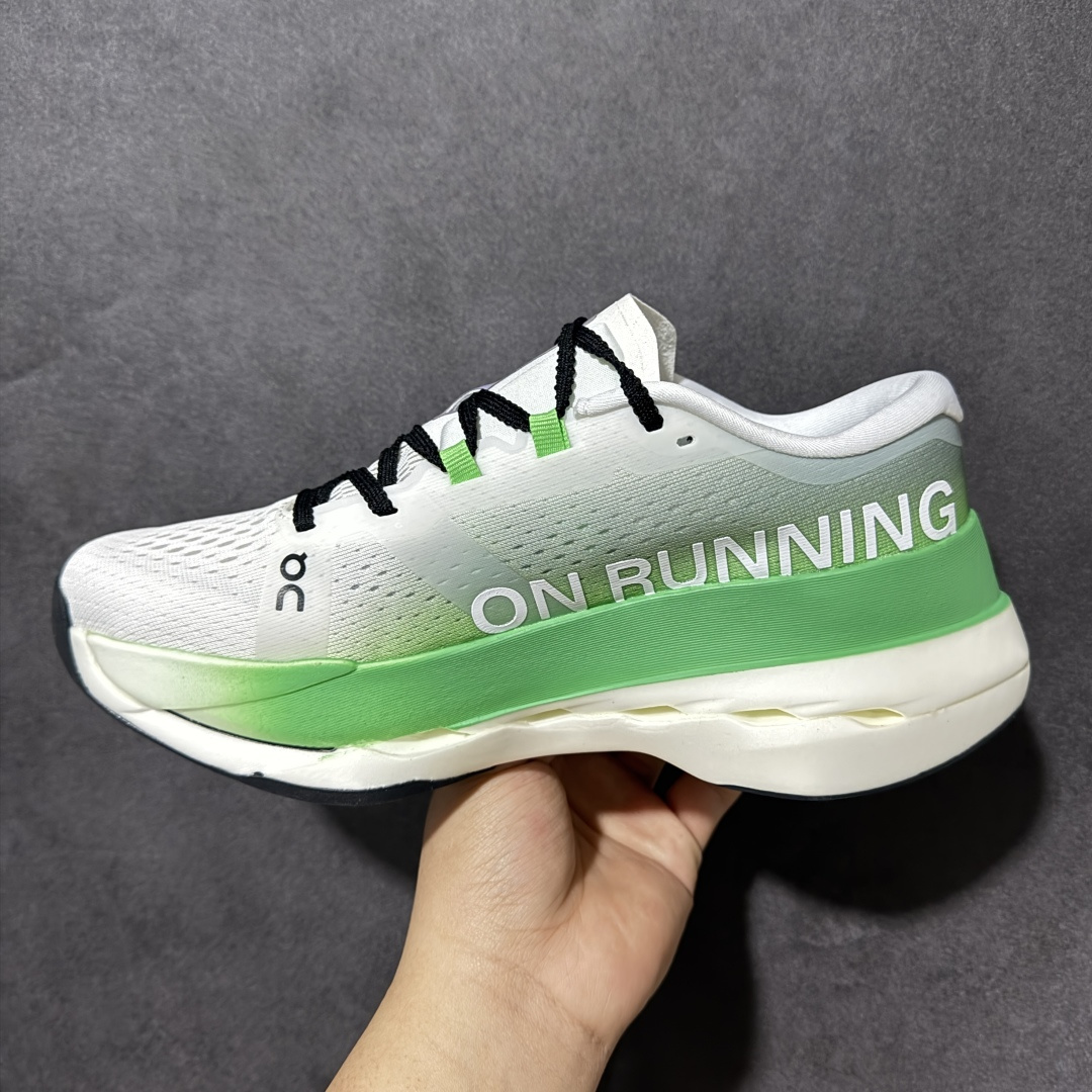 图片[2]-【PZ纯原】On昂跑 Cloudboom Max 系列舒适时尚透气支撑马拉松跑步鞋 纯原版本 做工版型材质非常到位 升级原楦原纸版开发版型 采用半透明轻量化纱网热熔面料材质 搭载双层Helion™泡棉中底 外置耐磨防滑橡胶底片❗️ 采用人体工程超薄透气网织布鞋面材质 搭镂空CloudTec®️科技泡棉缓震(4.5cm厘米)加厚中底 外置耐磨防滑橡胶底片 好看好穿 尺码：​36-45 无半码 ​-选品中心