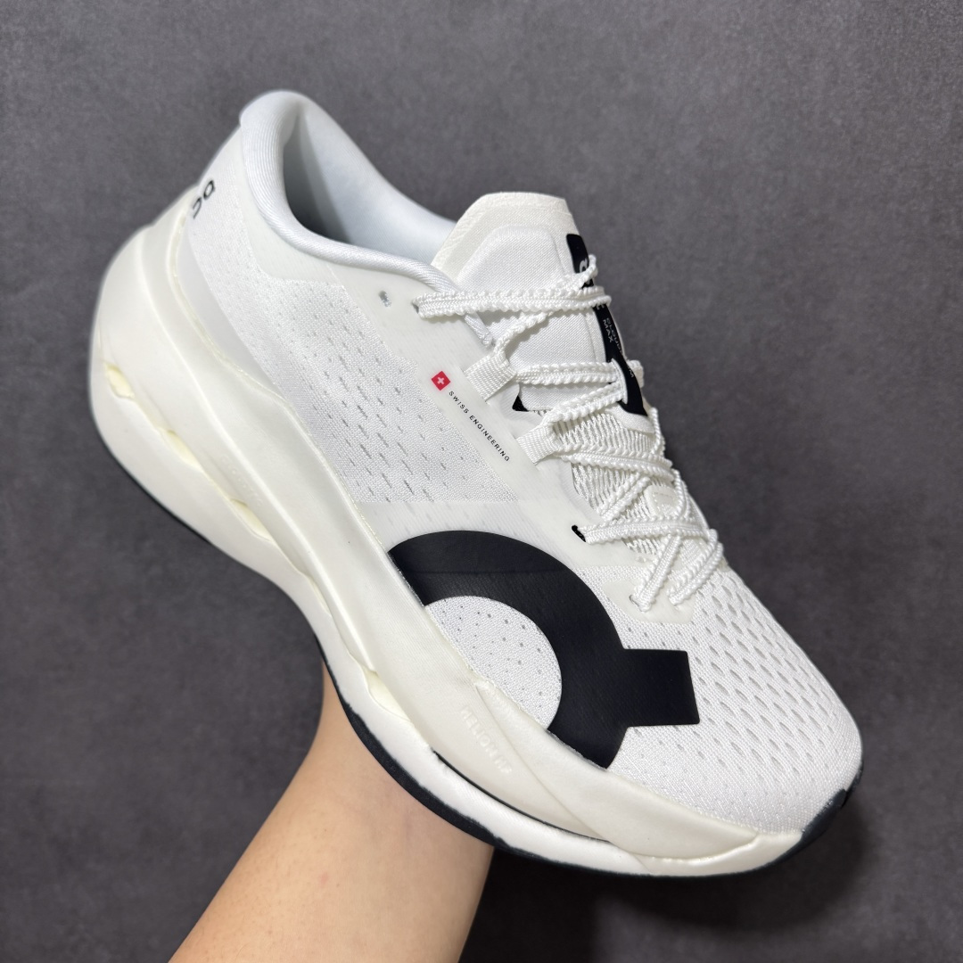 图片[3]-【PZ纯原】On昂跑 Cloudboom Max 系列舒适时尚透气支撑马拉松跑步鞋 纯原版本 做工版型材质非常到位 升级原楦原纸版开发版型 采用半透明轻量化纱网热熔面料材质 搭载双层Helion™泡棉中底 外置耐磨防滑橡胶底片❗️ 采用人体工程超薄透气网织布鞋面材质 搭镂空CloudTec®️科技泡棉缓震(4.5cm厘米)加厚中底 外置耐磨防滑橡胶底片 好看好穿 尺码：​36-45 无半码 ​-选品中心