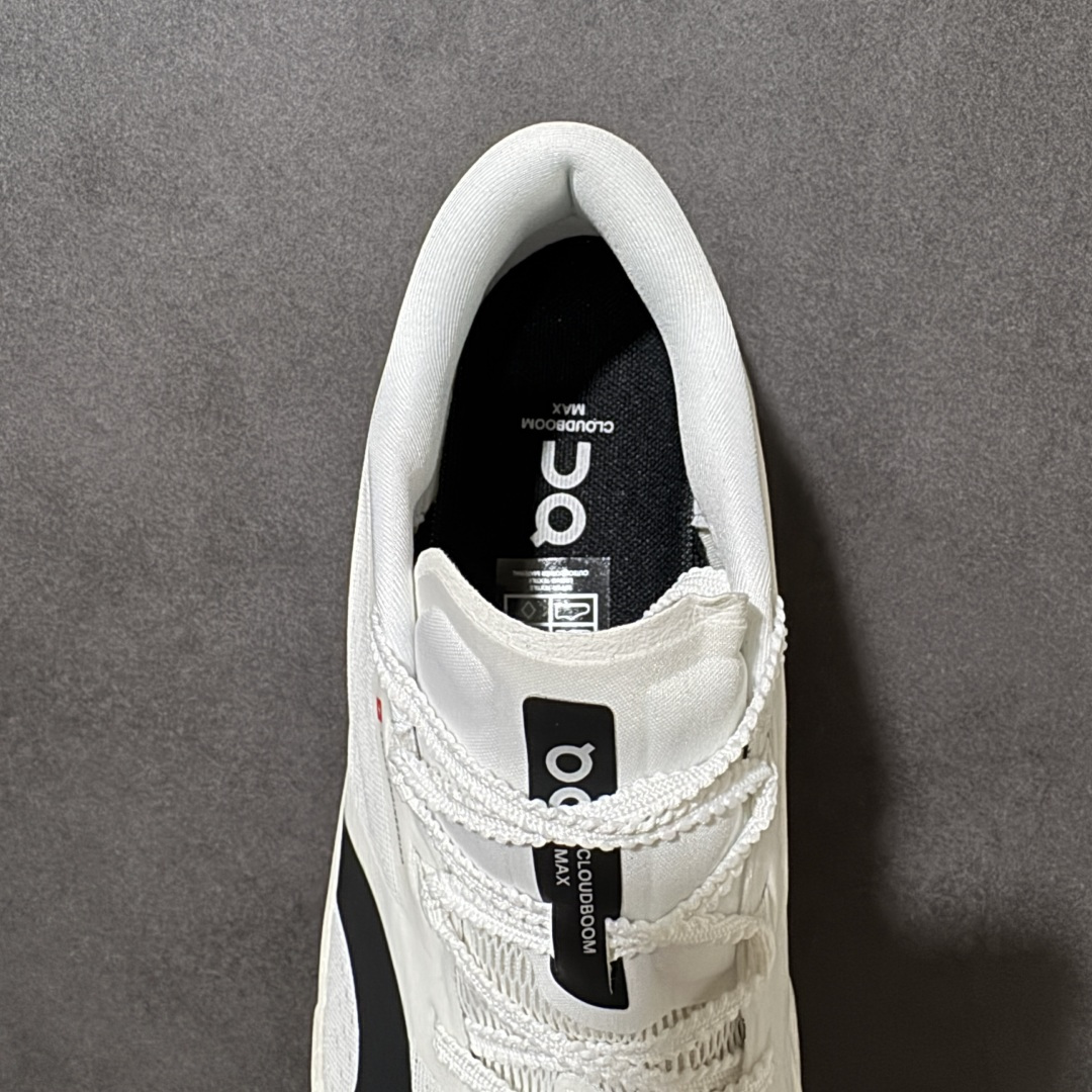 图片[6]-【PZ纯原】On昂跑 Cloudboom Max 系列舒适时尚透气支撑马拉松跑步鞋 纯原版本 做工版型材质非常到位 升级原楦原纸版开发版型 采用半透明轻量化纱网热熔面料材质 搭载双层Helion™泡棉中底 外置耐磨防滑橡胶底片❗️ 采用人体工程超薄透气网织布鞋面材质 搭镂空CloudTec®️科技泡棉缓震(4.5cm厘米)加厚中底 外置耐磨防滑橡胶底片 好看好穿 尺码：​36-45 无半码 ​-选品中心