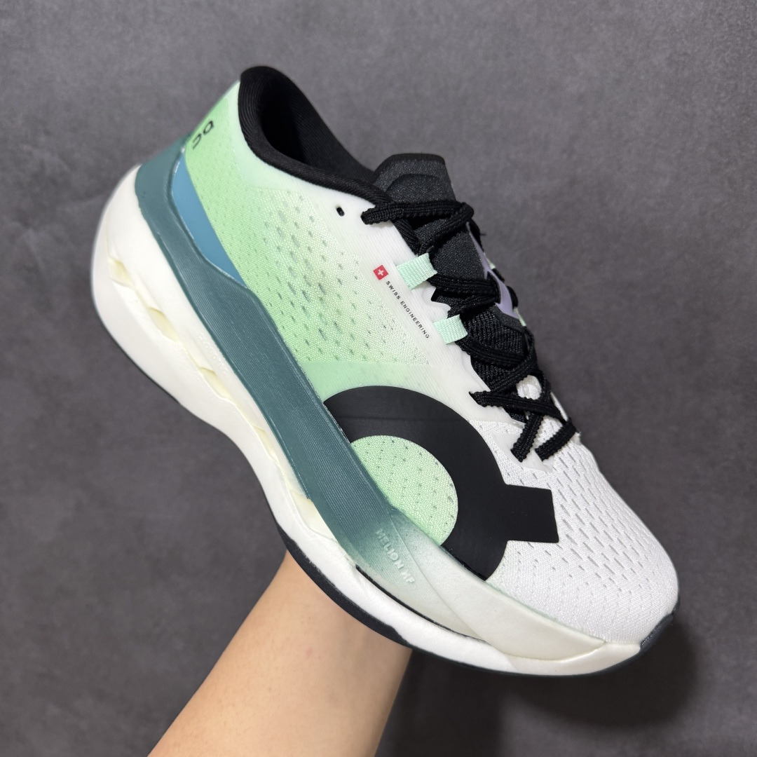 图片[3]-【PZ纯原】On昂跑 Cloudboom Max 系列舒适时尚透气支撑马拉松跑步鞋 纯原版本 做工版型材质非常到位 升级原楦原纸版开发版型 采用半透明轻量化纱网热熔面料材质 搭载双层Helion™泡棉中底 外置耐磨防滑橡胶底片❗️ 采用人体工程超薄透气网织布鞋面材质 搭镂空CloudTec®️科技泡棉缓震(4.5cm厘米)加厚中底 外置耐磨防滑橡胶底片 好看好穿 尺码：​36-45 无半码 ​-选品中心