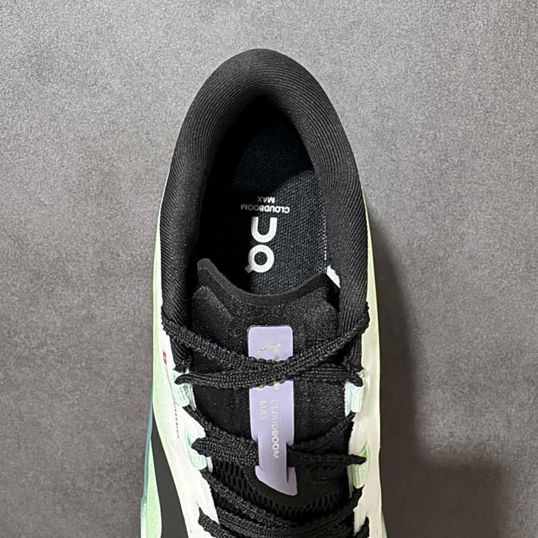 图片[6]-【PZ纯原】On昂跑 Cloudboom Max 系列舒适时尚透气支撑马拉松跑步鞋 纯原版本 做工版型材质非常到位 升级原楦原纸版开发版型 采用半透明轻量化纱网热熔面料材质 搭载双层Helion™泡棉中底 外置耐磨防滑橡胶底片❗️ 采用人体工程超薄透气网织布鞋面材质 搭镂空CloudTec®️科技泡棉缓震(4.5cm厘米)加厚中底 外置耐磨防滑橡胶底片 好看好穿 尺码：​36-45 无半码 ​-选品中心