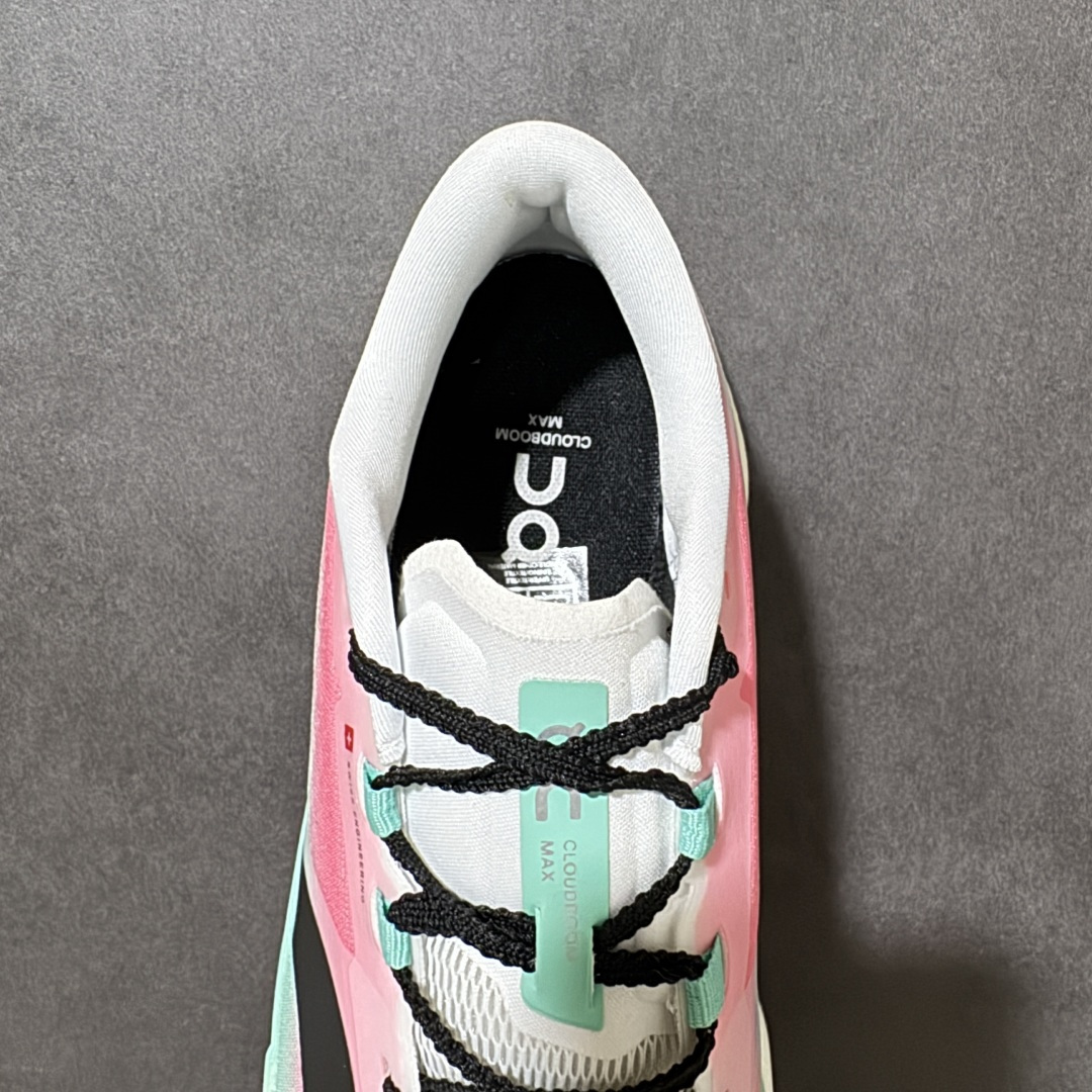 图片[6]-【PZ纯原】On昂跑 Cloudboom Max 系列舒适时尚透气支撑马拉松跑步鞋 纯原版本 做工版型材质非常到位 升级原楦原纸版开发版型 采用半透明轻量化纱网热熔面料材质 搭载双层Helion™泡棉中底 外置耐磨防滑橡胶底片❗️ 采用人体工程超薄透气网织布鞋面材质 搭镂空CloudTec®️科技泡棉缓震(4.5cm厘米)加厚中底 外置耐磨防滑橡胶底片 好看好穿 尺码：​36-45 无半码 ​-选品中心