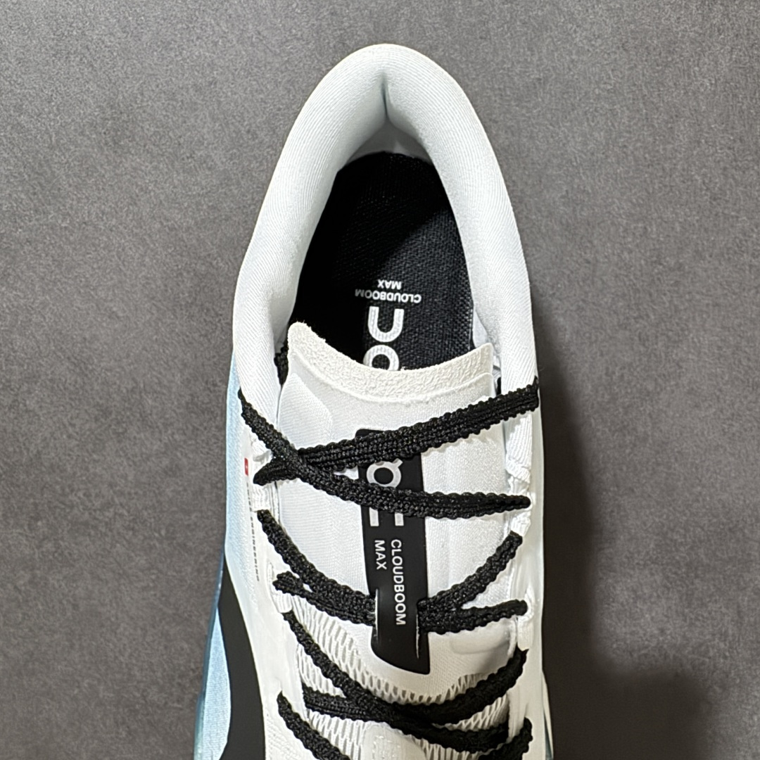 图片[6]-【PZ纯原】On昂跑 Cloudboom Max 系列舒适时尚透气支撑马拉松跑步鞋 纯原版本 做工版型材质非常到位 升级原楦原纸版开发版型 采用半透明轻量化纱网热熔面料材质 搭载双层Helion™泡棉中底 外置耐磨防滑橡胶底片❗️ 采用人体工程超薄透气网织布鞋面材质 搭镂空CloudTec®️科技泡棉缓震(4.5cm厘米)加厚中底 外置耐磨防滑橡胶底片 好看好穿 尺码：​36-45 无半码 ​-选品中心