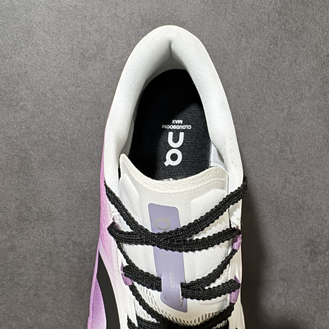 图片[6]-【PZ纯原】On昂跑 Cloudboom Max 系列舒适时尚透气支撑马拉松跑步鞋 纯原版本 做工版型材质非常到位 升级原楦原纸版开发版型 采用半透明轻量化纱网热熔面料材质 搭载双层Helion™泡棉中底 外置耐磨防滑橡胶底片❗️ 采用人体工程超薄透气网织布鞋面材质 搭镂空CloudTec®️科技泡棉缓震(4.5cm厘米)加厚中底 外置耐磨防滑橡胶底片 好看好穿 尺码：​36-45 无半码 ​-选品中心