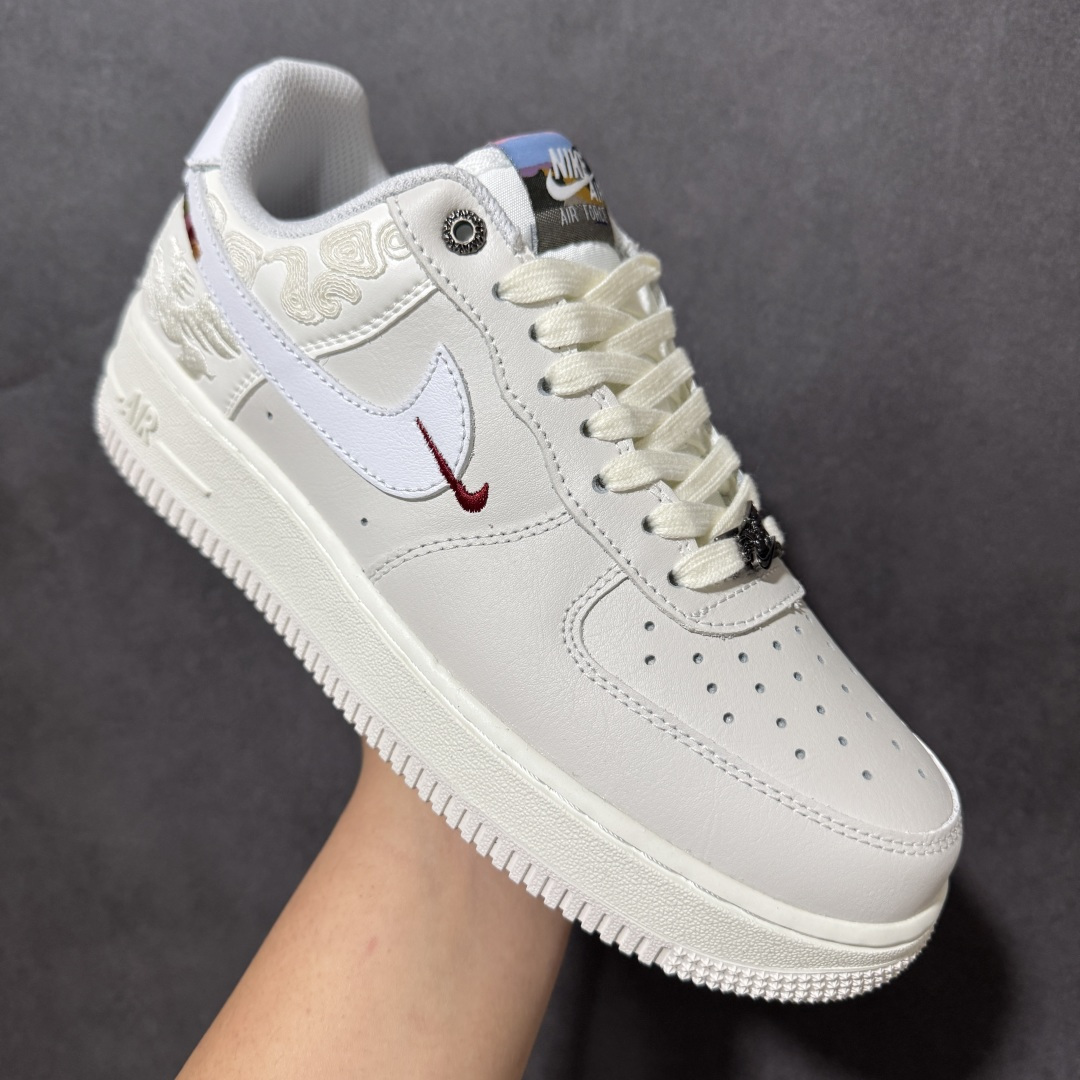 图片[3]-特价【定制版】NIKE AIR FORCE 1 空军马年限定 原楦头原纸板 打造纯正低帮空军版型 货号：IQ1119-011 尺码：36 36.5 37.5 38 38.5 39 40 40.5 41 42 42.5 43 44 45-选品中心