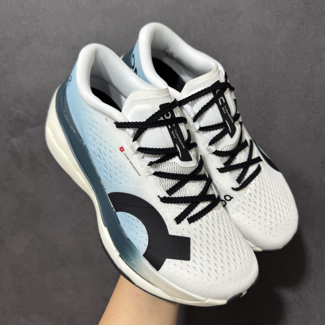 图片[7]-【PZ纯原】On昂跑 Cloudboom Max 系列舒适时尚透气支撑马拉松跑步鞋 纯原版本 做工版型材质非常到位 升级原楦原纸版开发版型 采用半透明轻量化纱网热熔面料材质 搭载双层Helion™泡棉中底 外置耐磨防滑橡胶底片❗️ 采用人体工程超薄透气网织布鞋面材质 搭镂空CloudTec®️科技泡棉缓震(4.5cm厘米)加厚中底 外置耐磨防滑橡胶底片 好看好穿 尺码：​36-45 无半码 ​-选品中心