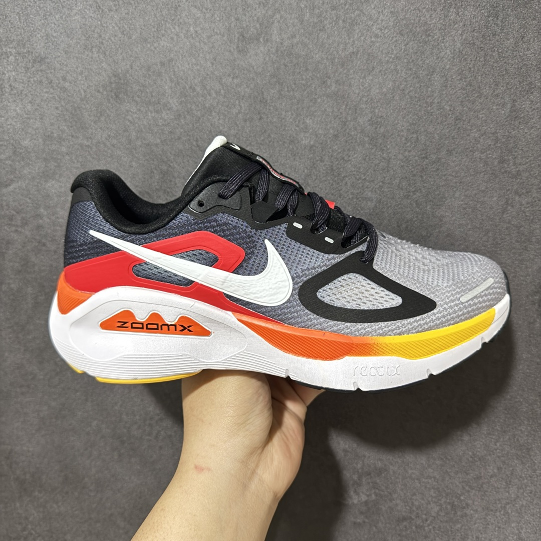 【公司级】NIKE STRUCTURE PLUS 全新配色 耐克 舒适减震防滑 低帮跑步鞋 全掌ReactX泡绵中底 前掌和后跟还配备了Air Zoom气垫单元 据说跑起来更快更舒适哦 这次最大的升级点 首次引入了ReactX泡绵 货号：HQ3048-003 尺码：40-45-选品中心