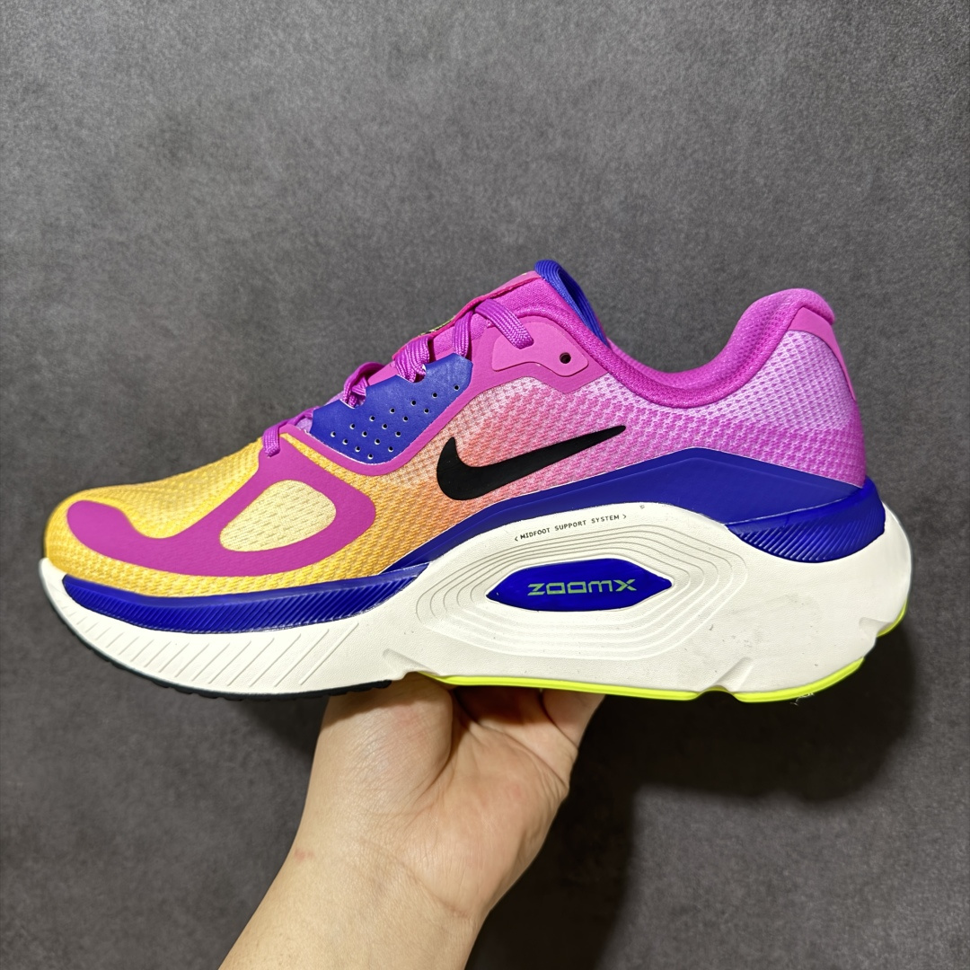 图片[2]-【公司级】NIKE STRUCTURE PLUS 全新配色 耐克 舒适减震防滑 低帮跑步鞋 全掌ReactX泡绵中底 前掌和后跟还配备了Air Zoom气垫单元 据说跑起来更快更舒适哦 这次最大的升级点 首次引入了ReactX泡绵 货号：HQ3048-500 尺码：40-45-选品中心