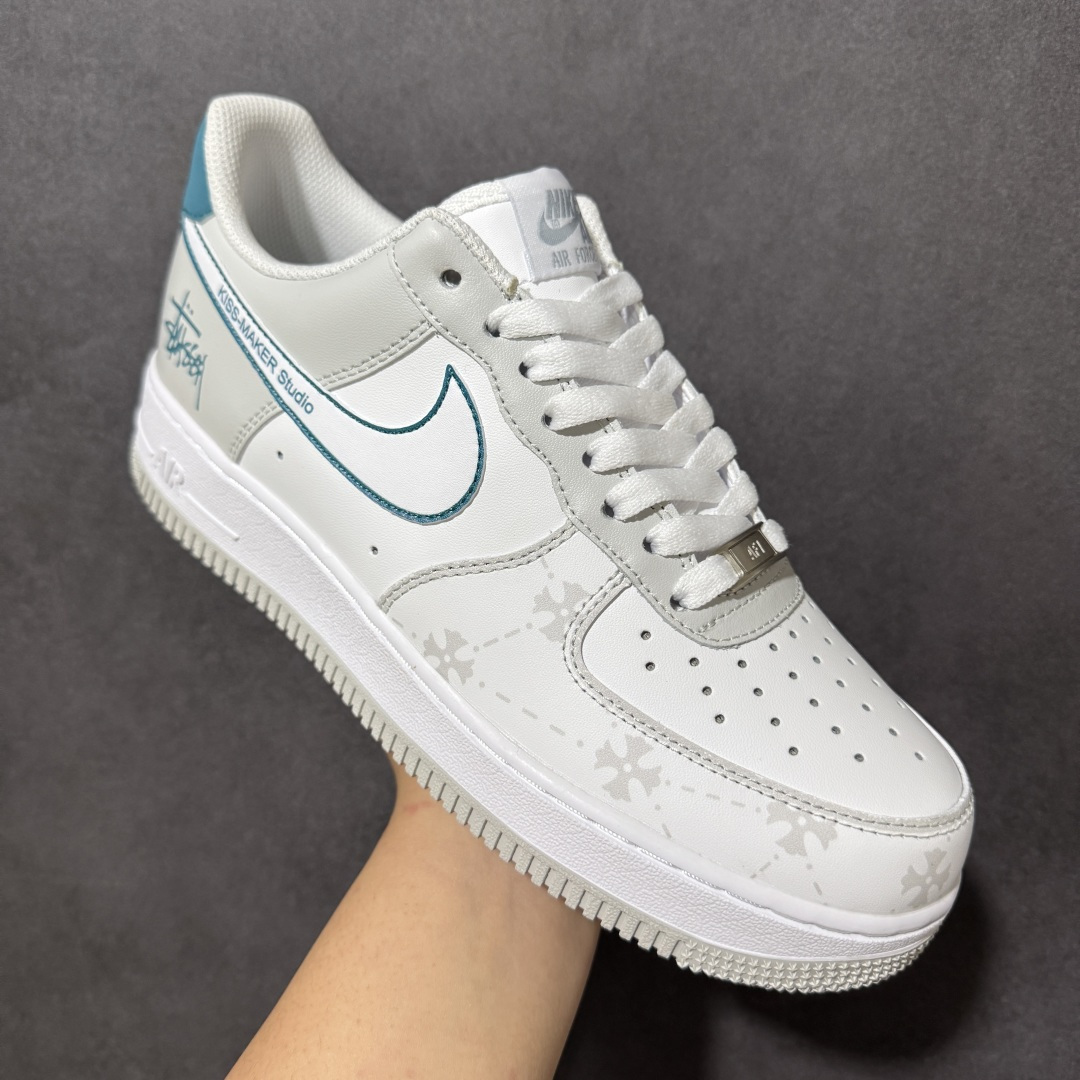 图片[3]-【定制版】Nike Air Force 1\’07 Low 二次元主题 斯图西联名 空军一号低帮休闲板鞋  #定制皮料 原厂3D打印 定制鞋盒 原楦原纸板 纯正空军版型 内置全掌气垫 货号：ZH0316-138  尺码：36 37 37.5 38 39 39.5 40 40.5 41.5 42 42.5 43.5 44 45-选品中心