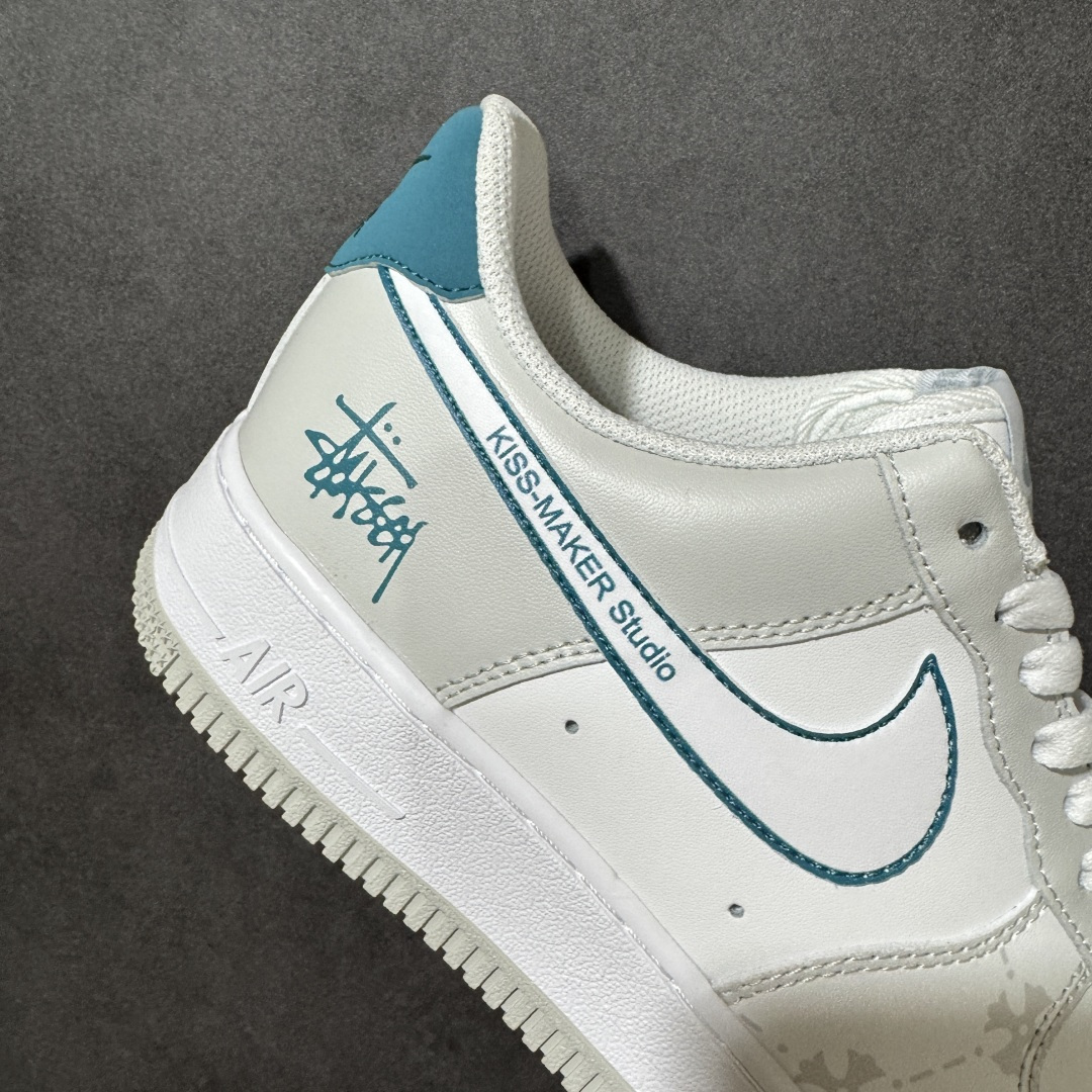 图片[8]-【定制版】Nike Air Force 1\’07 Low 二次元主题 斯图西联名 空军一号低帮休闲板鞋  #定制皮料 原厂3D打印 定制鞋盒 原楦原纸板 纯正空军版型 内置全掌气垫 货号：ZH0316-138  尺码：36 37 37.5 38 39 39.5 40 40.5 41.5 42 42.5 43.5 44 45-选品中心
