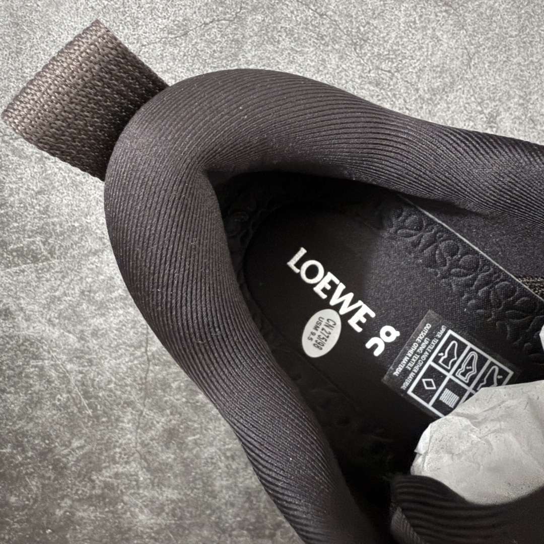 图片[8]-【莞产顶级】LOEWE罗意威 x ON昂跑 联名款 Cloudsolo系列 •原鞋一致橡胶底 原版高弹MD 加爆米花料 •正确后跟小蛮腰 •Logo立体有光泽度 •正确鞋头饱满立体 •鞋舌TPU立体高频 •正确鞋面网布多层厚实材料 •后跟织带高频立体 织带上浆加硬 •正确鞋带头滴胶柔软 •正确鞋垫前薄后厚有弹性（欧奈斯材料，非普通海玻璃） 尺码：36 36.5 37 37.5 38 38.5 39 40 40.5 41 42 42.5 43 44 44.5 45 46（真半码）-选品中心