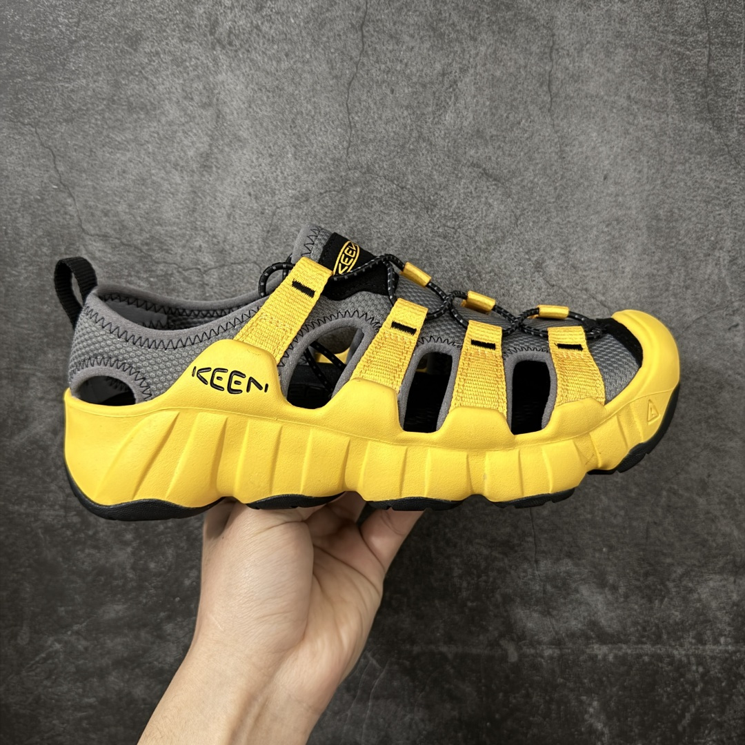 【纯原版】KEEN Hyperport H2 科恩防滑耐磨低帮户外功能鞋溯溪鞋凉鞋 KEEN诞生于2003年的美国人气户外品牌，以一双“保护脚趾”且能涉足水域的户外凉鞋NEWPORT诞生为契机，开启原创制鞋之路。KEEN相信，天空之下即是户外，因为户外不一定是极具挑战性的独自冒险，也可以是与朋友、家人和宠物一同分享外面的世界。同时，KEEN从诞生之初便始终贯彻环保制鞋的理念，不断创造出优秀的原创奇履。脚踏实地，致力向善。我们想和世界产生更多交集为世界减少更多负担，和你趣户外、趣做自己、趣环保让地球和生活都变得更美好 尺码：35 36 36.5 37.5 38 38.5 39 40 40.5 41 42 42.5 43 44 44.5 45-选品中心