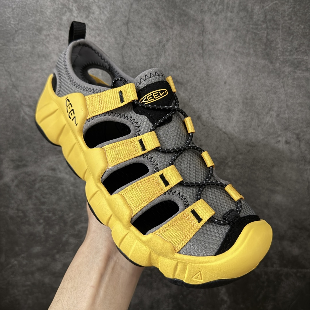 图片[3]-【纯原版】KEEN Hyperport H2 科恩防滑耐磨低帮户外功能鞋溯溪鞋凉鞋 KEEN诞生于2003年的美国人气户外品牌，以一双“保护脚趾”且能涉足水域的户外凉鞋NEWPORT诞生为契机，开启原创制鞋之路。KEEN相信，天空之下即是户外，因为户外不一定是极具挑战性的独自冒险，也可以是与朋友、家人和宠物一同分享外面的世界。同时，KEEN从诞生之初便始终贯彻环保制鞋的理念，不断创造出优秀的原创奇履。脚踏实地，致力向善。我们想和世界产生更多交集为世界减少更多负担，和你趣户外、趣做自己、趣环保让地球和生活都变得更美好 尺码：35 36 36.5 37.5 38 38.5 39 40 40.5 41 42 42.5 43 44 44.5 45-选品中心