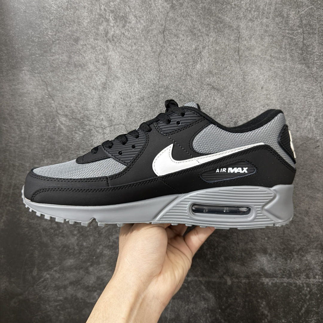 图片[2]-【Max纯原版】Nike Air Max 90 Leather 舒适时尚减震耐磨透气 低帮 气垫 休闲跑步鞋 男款 纯白 货号：IM5989-010 顶级90款问市 开发数月 原版开发 多道QC质检 鞋型完美复刻 原厂级别工艺 正确色卡 正确气垫蓝光 正确大底 独家私模 采用进口头层牛皮拼接 定位高端市场 行业标杆工艺 尺码：39 40 40.5 41 42 42.5 43 44 44.5 45 46-选品中心