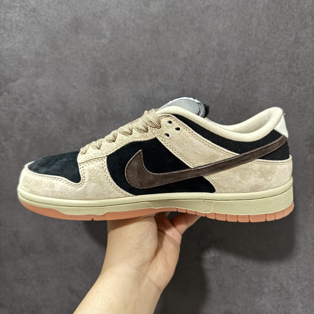 图片[2]-【公司级】Nike SB Dunk Low 卡其黑灰勾 低帮休闲板鞋  #定制鞋盒 超高清洁度 皮料切割干净无任何毛边 细节完美 货号：HJ0367-200  尺码：36 36.5 37.5 38 38.5 39 40 40.5 41 42 42.5 43 44 44.5 45 46-选品中心