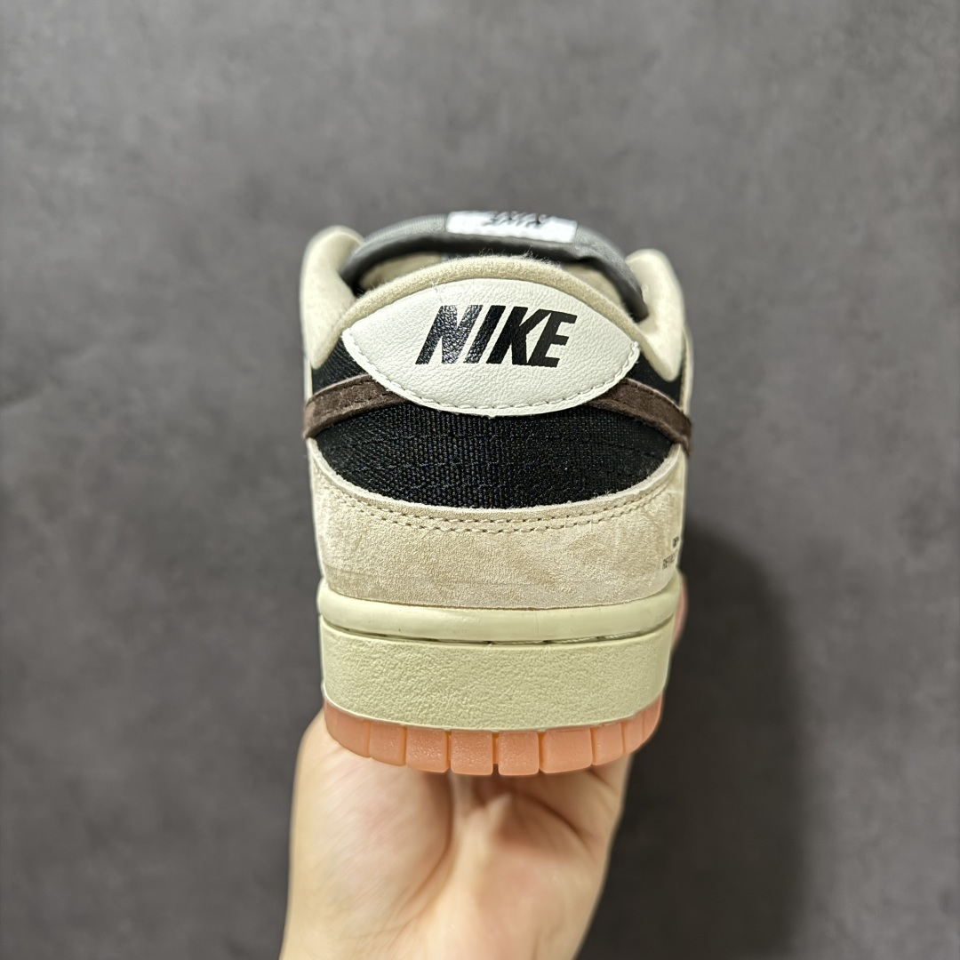 图片[4]-【公司级】Nike SB Dunk Low 卡其黑灰勾 低帮休闲板鞋  #定制鞋盒 超高清洁度 皮料切割干净无任何毛边 细节完美 货号：HJ0367-200  尺码：36 36.5 37.5 38 38.5 39 40 40.5 41 42 42.5 43 44 44.5 45 46-选品中心