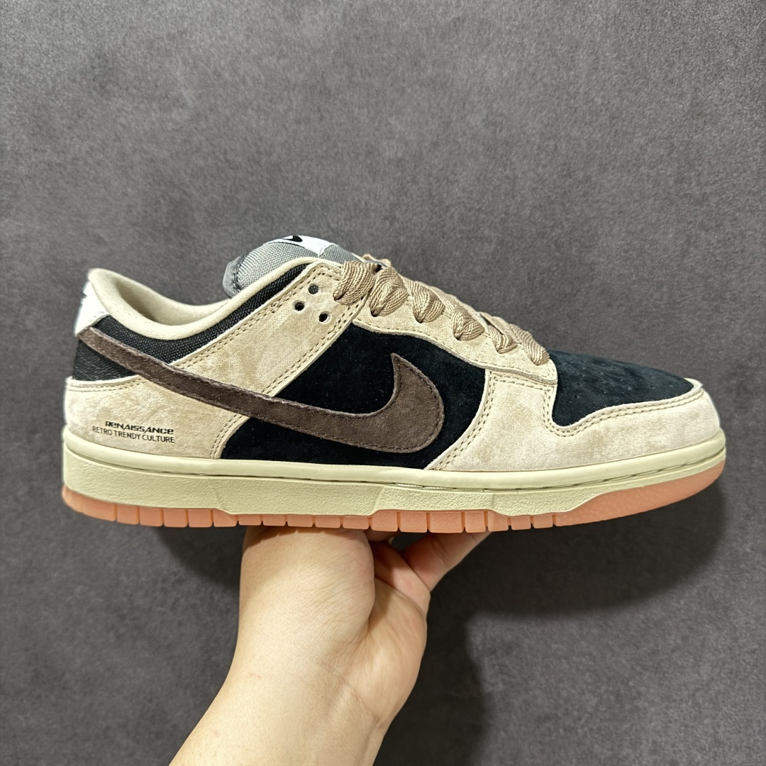【公司级】Nike SB Dunk Low 卡其黑灰勾 低帮休闲板鞋  #定制鞋盒 超高清洁度 皮料切割干净无任何毛边 细节完美 货号：HJ0367-200  尺码：36 36.5 37.5 38 38.5 39 40 40.5 41 42 42.5 43 44 44.5 45 46-选品中心