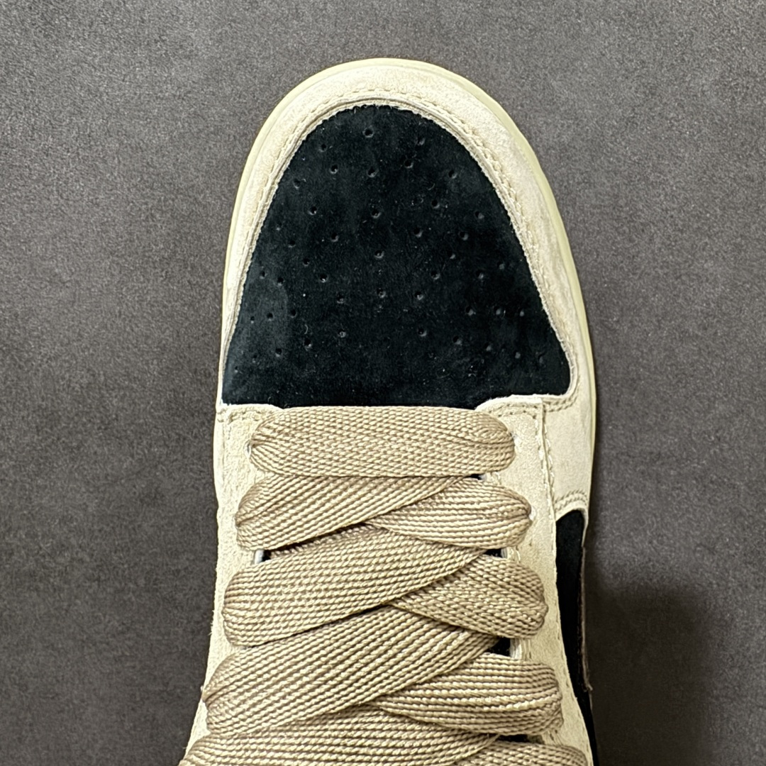 图片[5]-【公司级】Nike SB Dunk Low 卡其黑灰勾 低帮休闲板鞋  #定制鞋盒 超高清洁度 皮料切割干净无任何毛边 细节完美 货号：HJ0367-200  尺码：36 36.5 37.5 38 38.5 39 40 40.5 41 42 42.5 43 44 44.5 45 46-选品中心