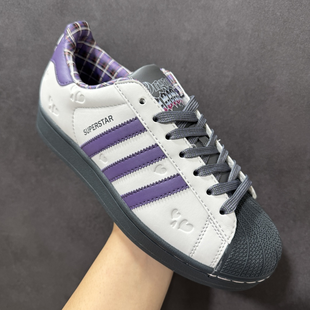 图片[3]-【纯原版】Adidas Originals Superstar贝壳头 渠道正品订单 诠释市场最高工艺水平 贝壳头经典小白板鞋 专柜上架同步配色 全鞋进口头层皮料打造。区别市面普通真标版本，进出专柜无压力 货号： KH8023 尺码： 36 36.5 37.5 38 38.5 39 40 40.5 41 42 42.5 43 44 44.5 45-选品中心