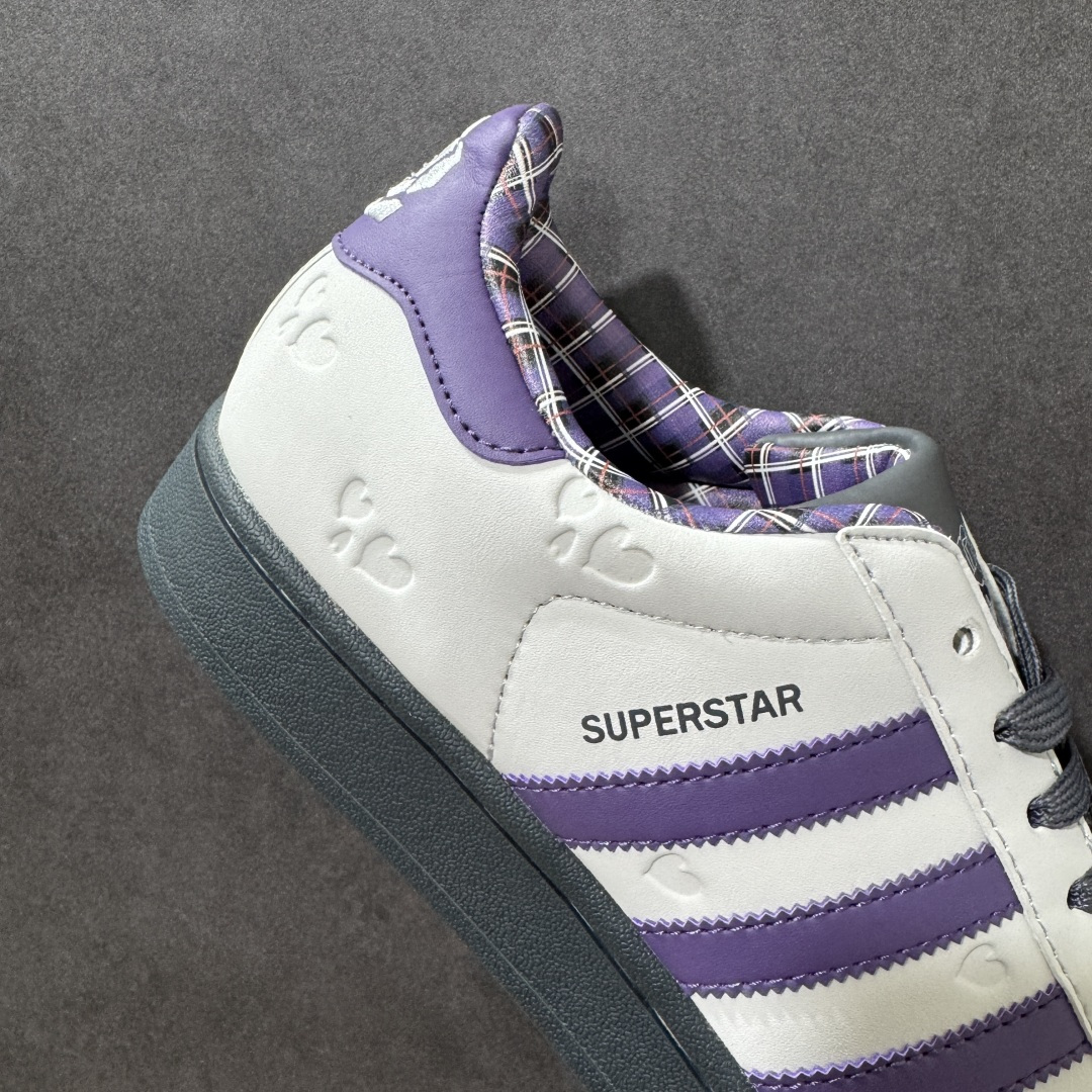 图片[8]-【纯原版】Adidas Originals Superstar贝壳头 渠道正品订单 诠释市场最高工艺水平 贝壳头经典小白板鞋 专柜上架同步配色 全鞋进口头层皮料打造。区别市面普通真标版本，进出专柜无压力 货号： KH8023 尺码： 36 36.5 37.5 38 38.5 39 40 40.5 41 42 42.5 43 44 44.5 45-选品中心