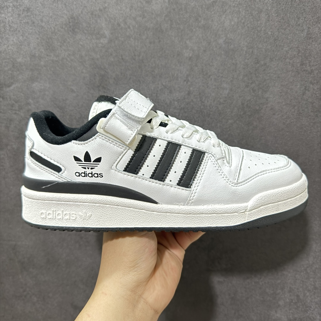 【纯原版】原盒原标AD Originals Forum 84 Low经典复古男女潮流休闲板鞋！全头层皮鞋面！原盒原标 专供外贸渠道‼ 货号：FY7757 尺码：35.5 36 36.5 37 38 38.5 39 40 40.5 41 42 42.5 43 44 45-选品中心