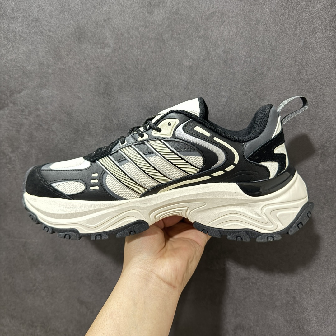 图片[2]-【公司级】adidas SHADOW FEVER 复古跑鞋简约舒适防滑耐磨低帮 休闲跑步鞋 男女同款 货号：JP8415 复古老爹鞋板鞋 高品质原材料做工 细节到位 上脚增高3-5cm 潮流时尚 防滑耐磨 老爹鞋承载青春情怀的老爹鞋 经典三条杠装饰鞋侧 品牌辨识度清晰 尺码：36 36.5 37 38 38.5 39 40 40.5 41 42 42.5 43 44 45-选品中心