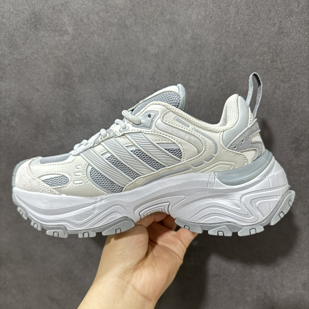 图片[2]-【公司级】adidas SHADOW FEVER 复古跑鞋简约舒适防滑耐磨低帮 休闲跑步鞋 男女同款 货号：JR0042 复古老爹鞋板鞋 高品质原材料做工 细节到位 上脚增高3-5cm 潮流时尚 防滑耐磨 老爹鞋承载青春情怀的老爹鞋 经典三条杠装饰鞋侧 品牌辨识度清晰 尺码：36 36.5 37 38 38.5 39 40 40.5 41 42 42.5 43 44 45-选品中心