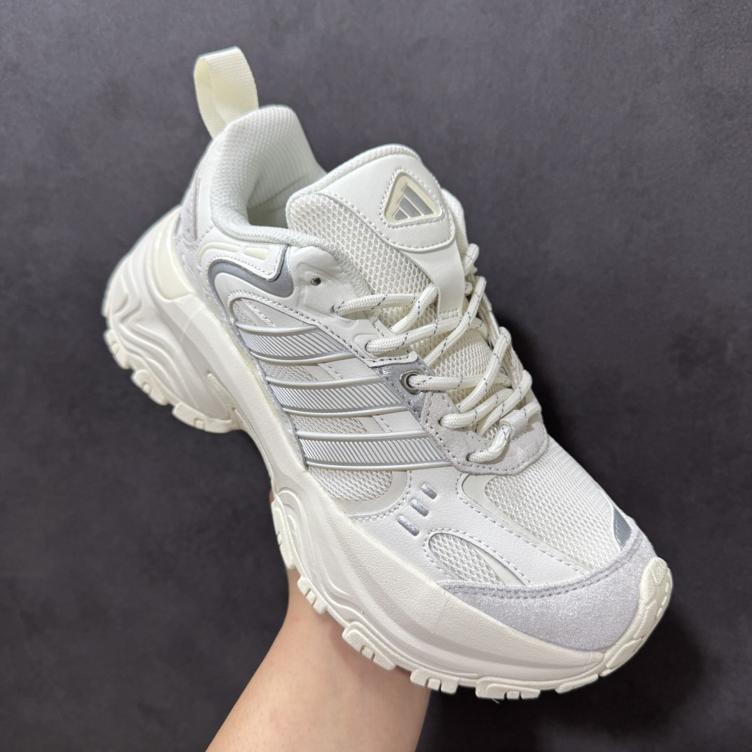 图片[3]-【公司级】adidas SHADOW FEVER 复古跑鞋简约舒适防滑耐磨低帮 休闲跑步鞋 男女同款 货号：JR0042 复古老爹鞋板鞋 高品质原材料做工 细节到位 上脚增高3-5cm 潮流时尚 防滑耐磨 老爹鞋承载青春情怀的老爹鞋 经典三条杠装饰鞋侧 品牌辨识度清晰 尺码：36 36.5 37 38 38.5 39 40 40.5 41 42 42.5 43 44 45-选品中心